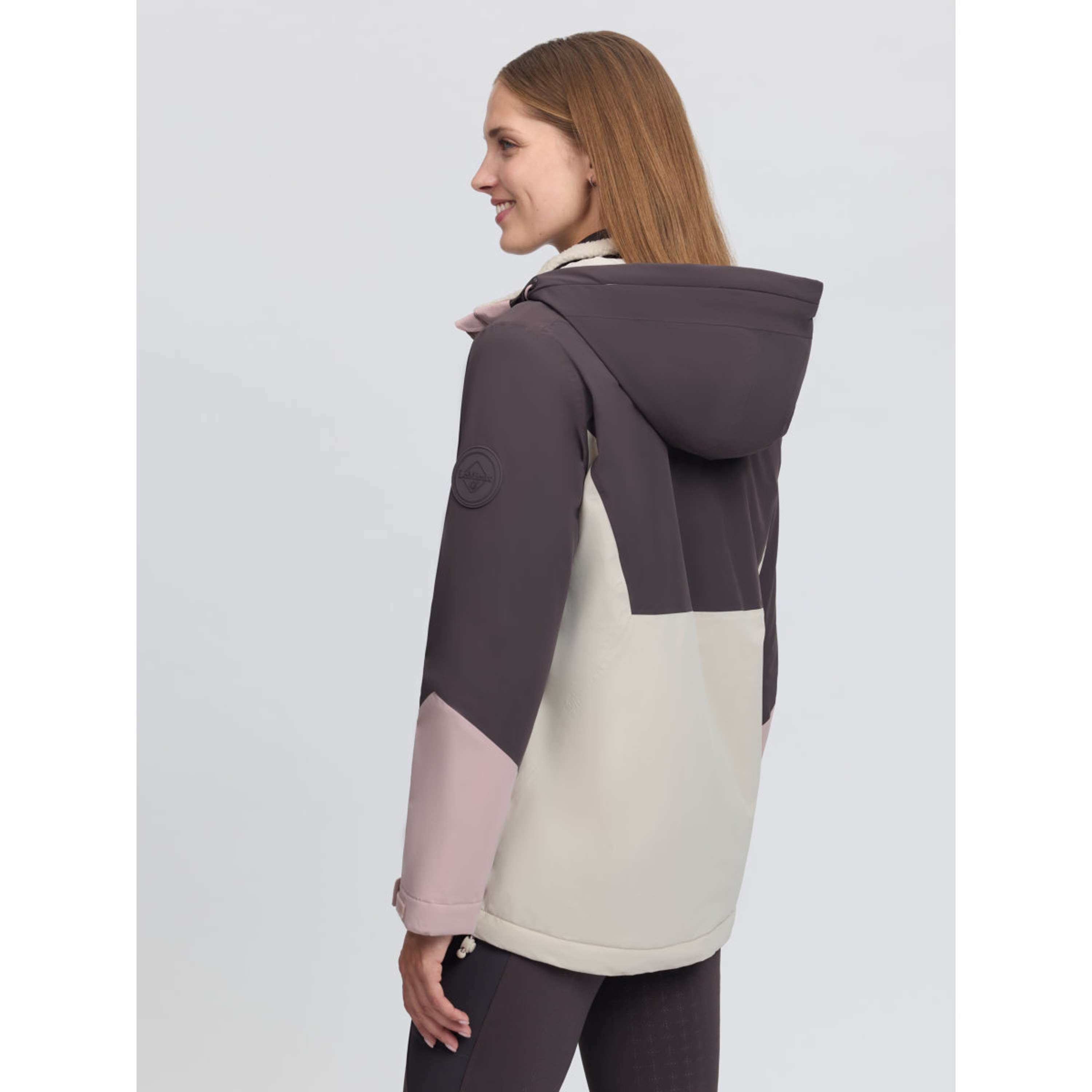 LeMieux Kurtka Phoebe Half Zip Waterproof Anorak Wild Rose