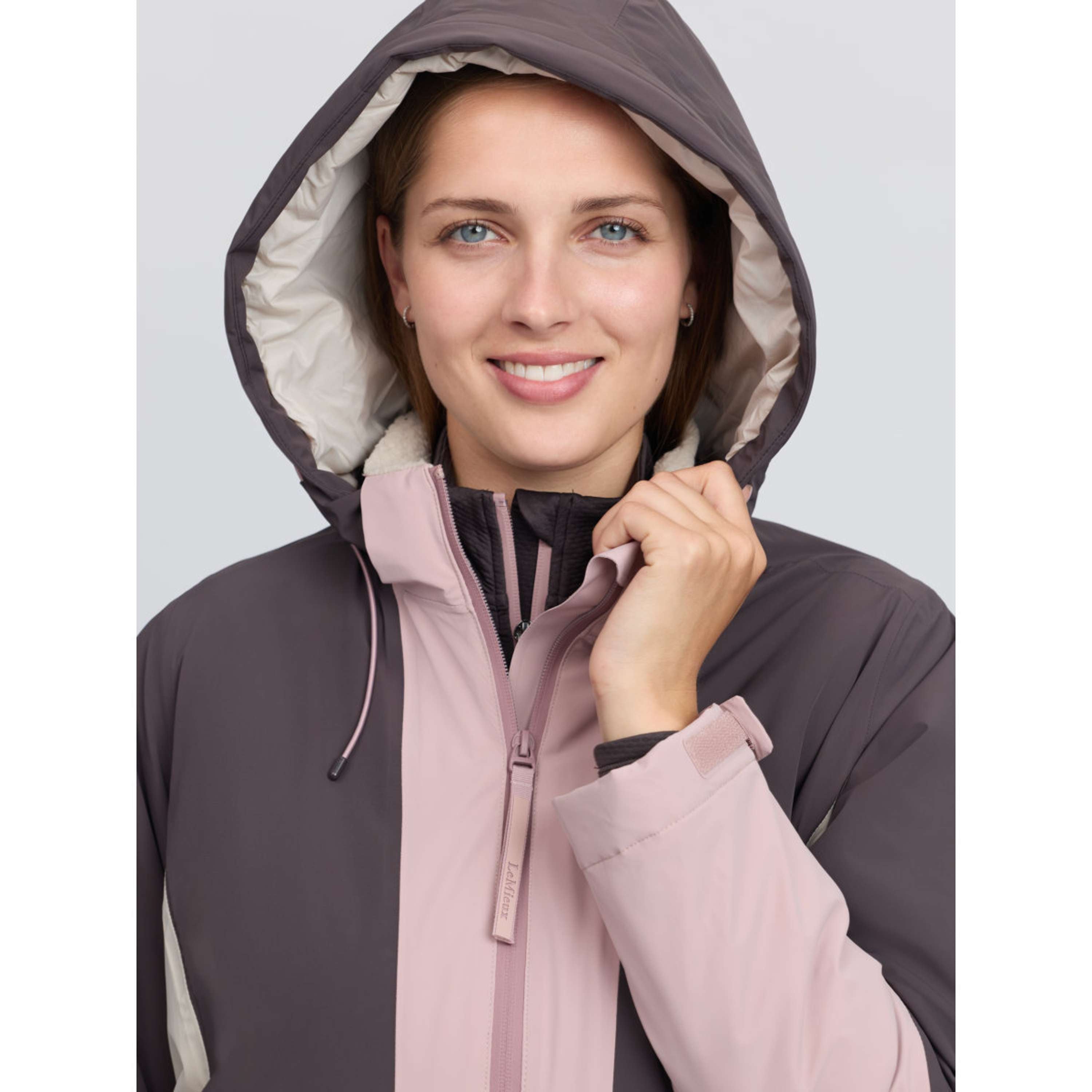 LeMieux Kurtka Phoebe Half Zip Waterproof Anorak Wild Rose