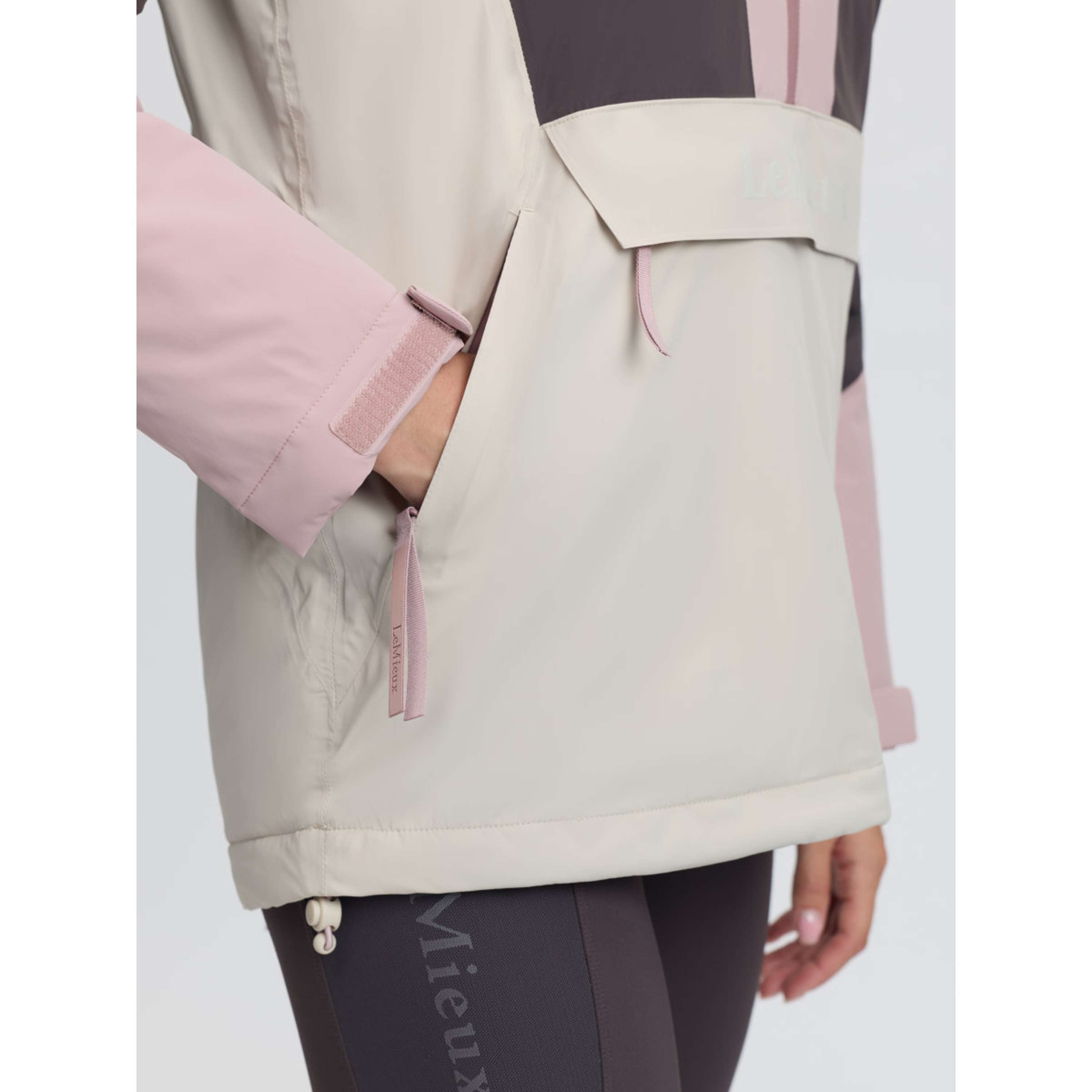 LeMieux Kurtka Phoebe Half Zip Waterproof Anorak Wild Rose