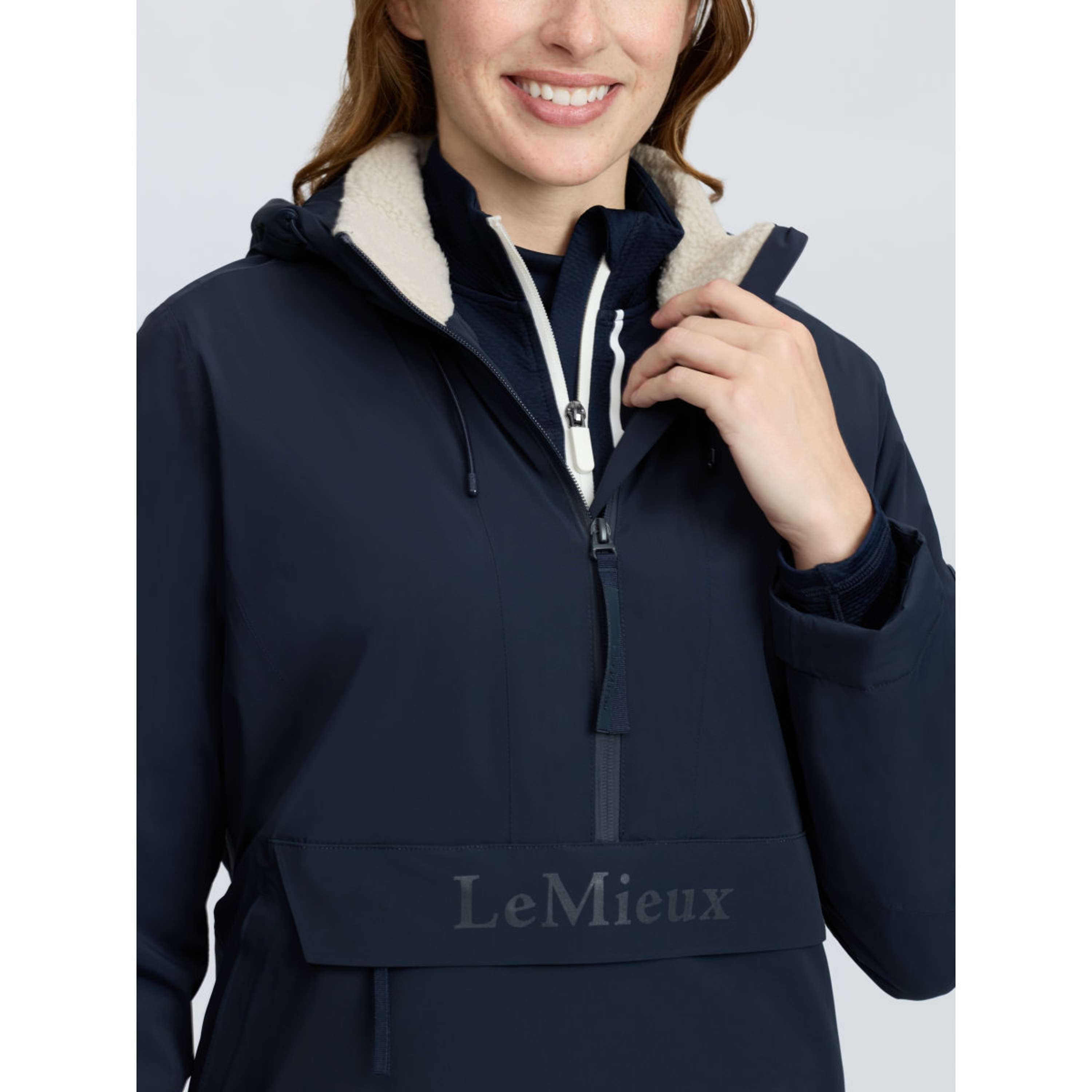 LeMieux Kurtka Phoebe Half Zip Waterproof Anorak Granatowy