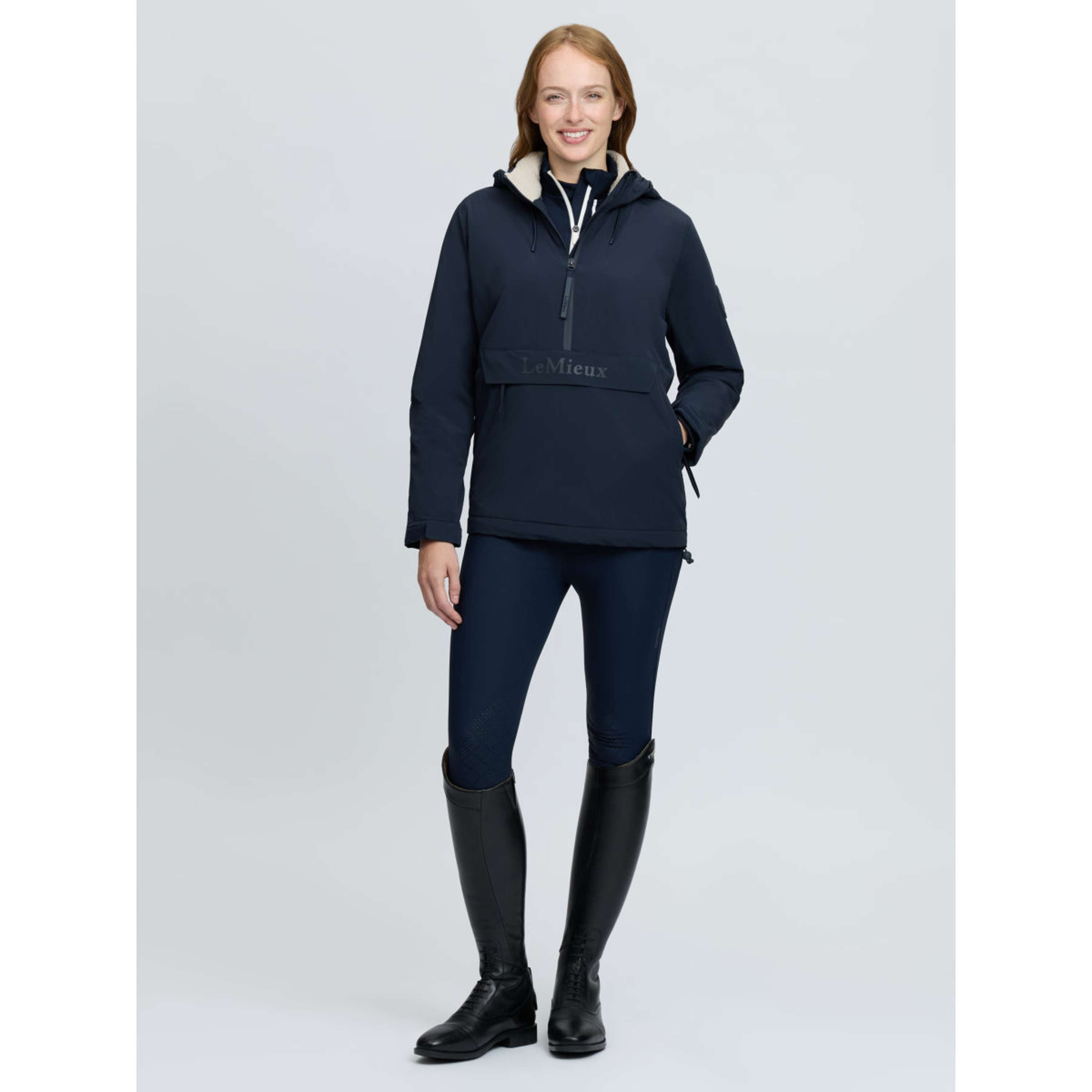 LeMieux Kurtka Phoebe Half Zip Waterproof Anorak Granatowy