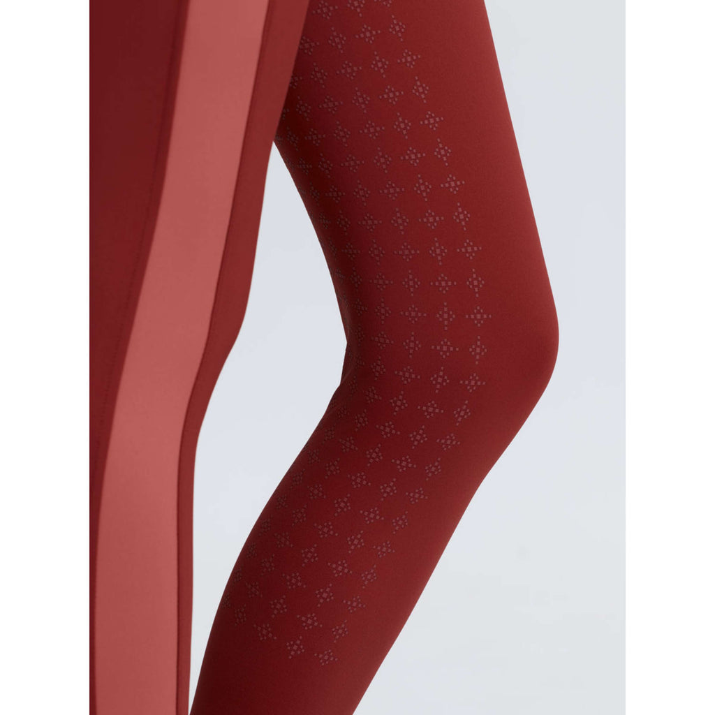 LeMieux Legginsy jeździeckie dziecięce Orla z pełnym lejem Russet