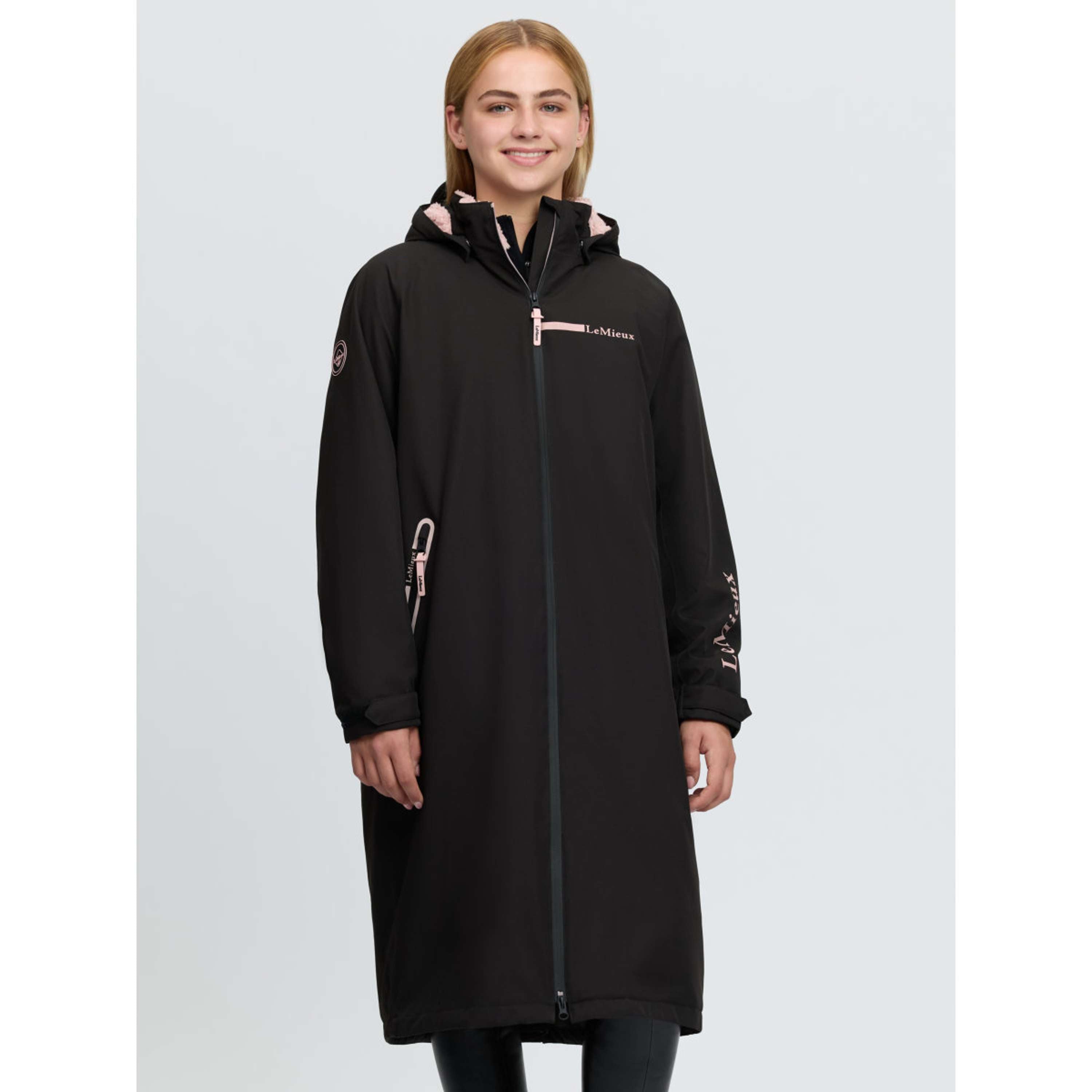 LeMieux Długi Płaszcz HydroShield Kids Czarny