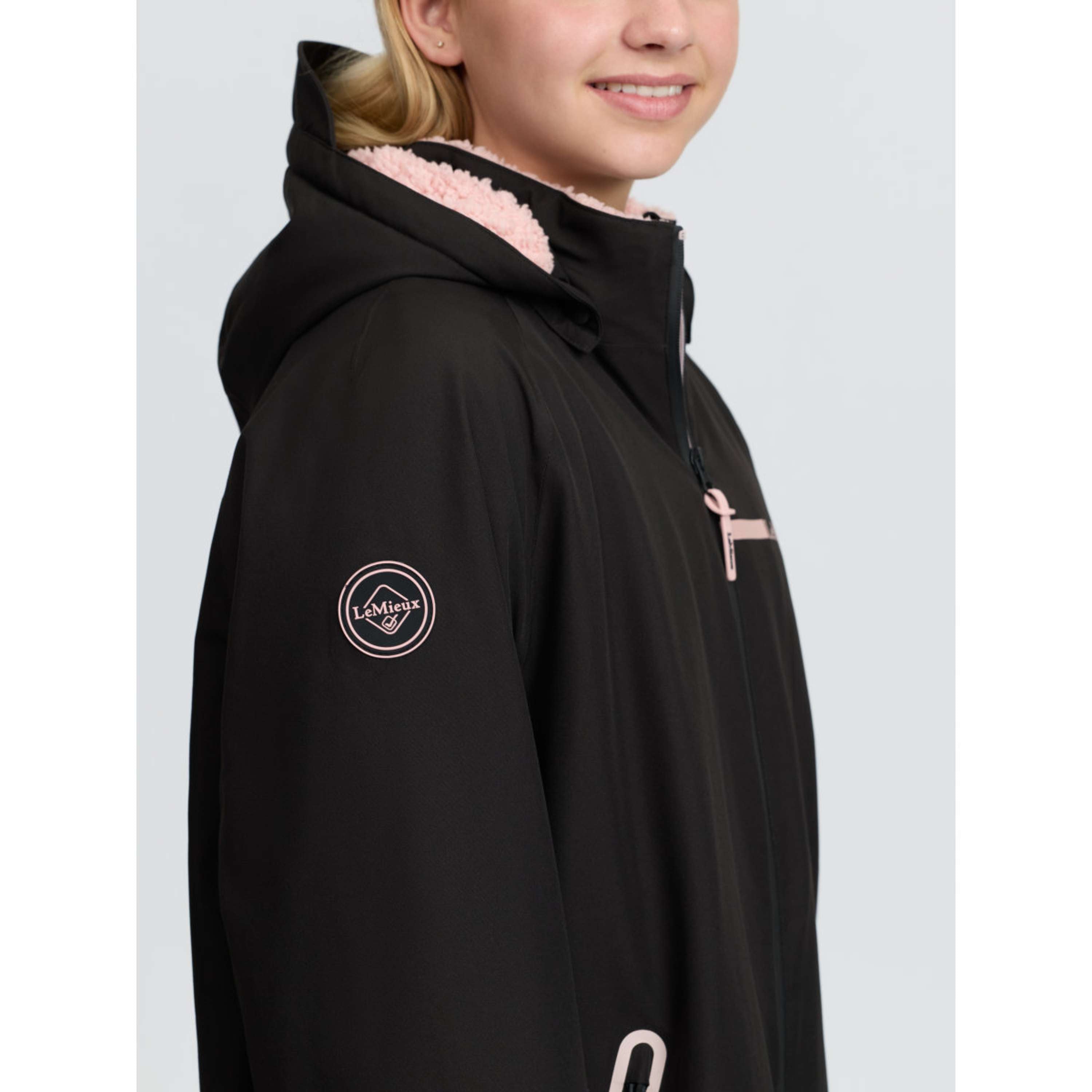 LeMieux Długi Płaszcz HydroShield Kids Czarny