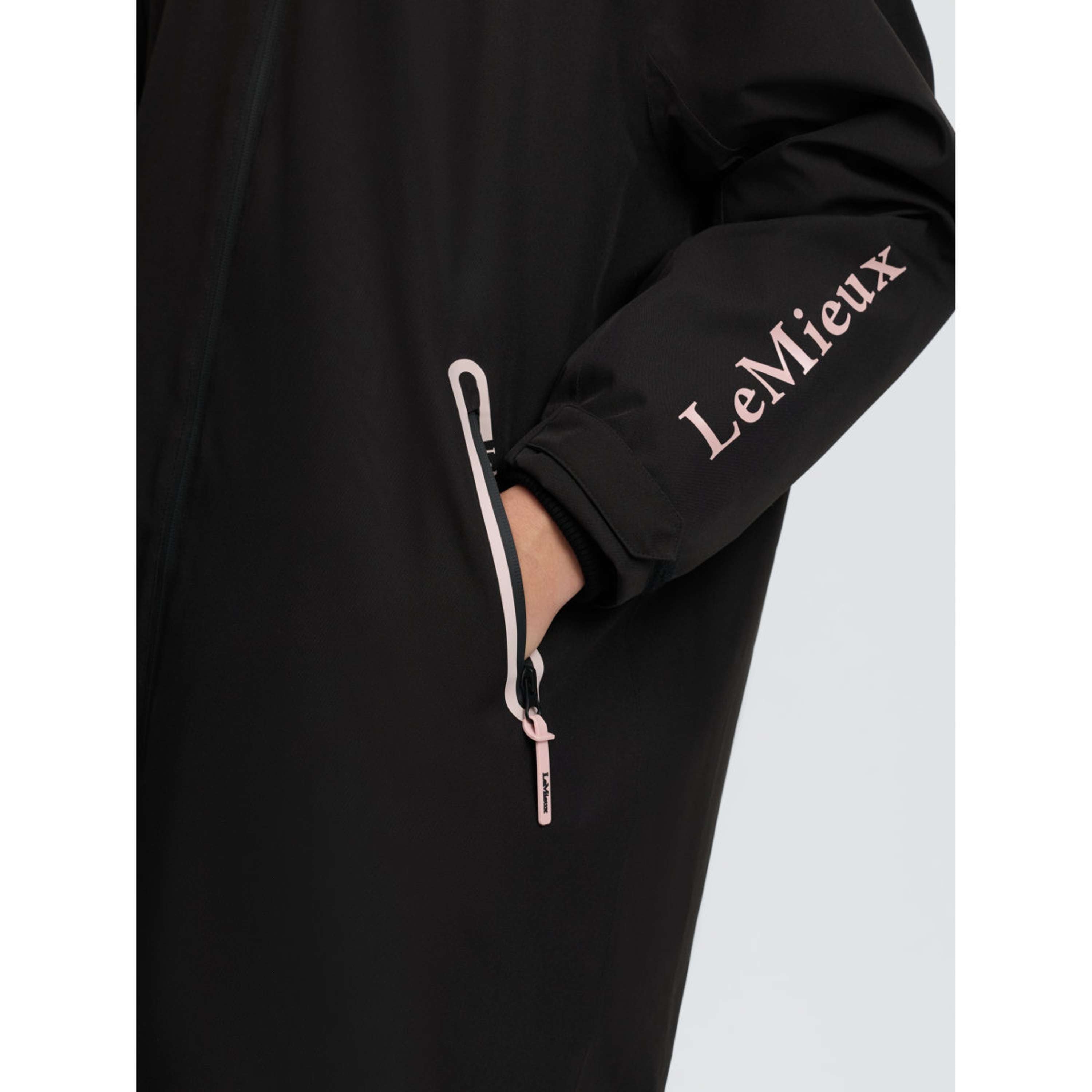 LeMieux Długi Płaszcz HydroShield Kids Czarny