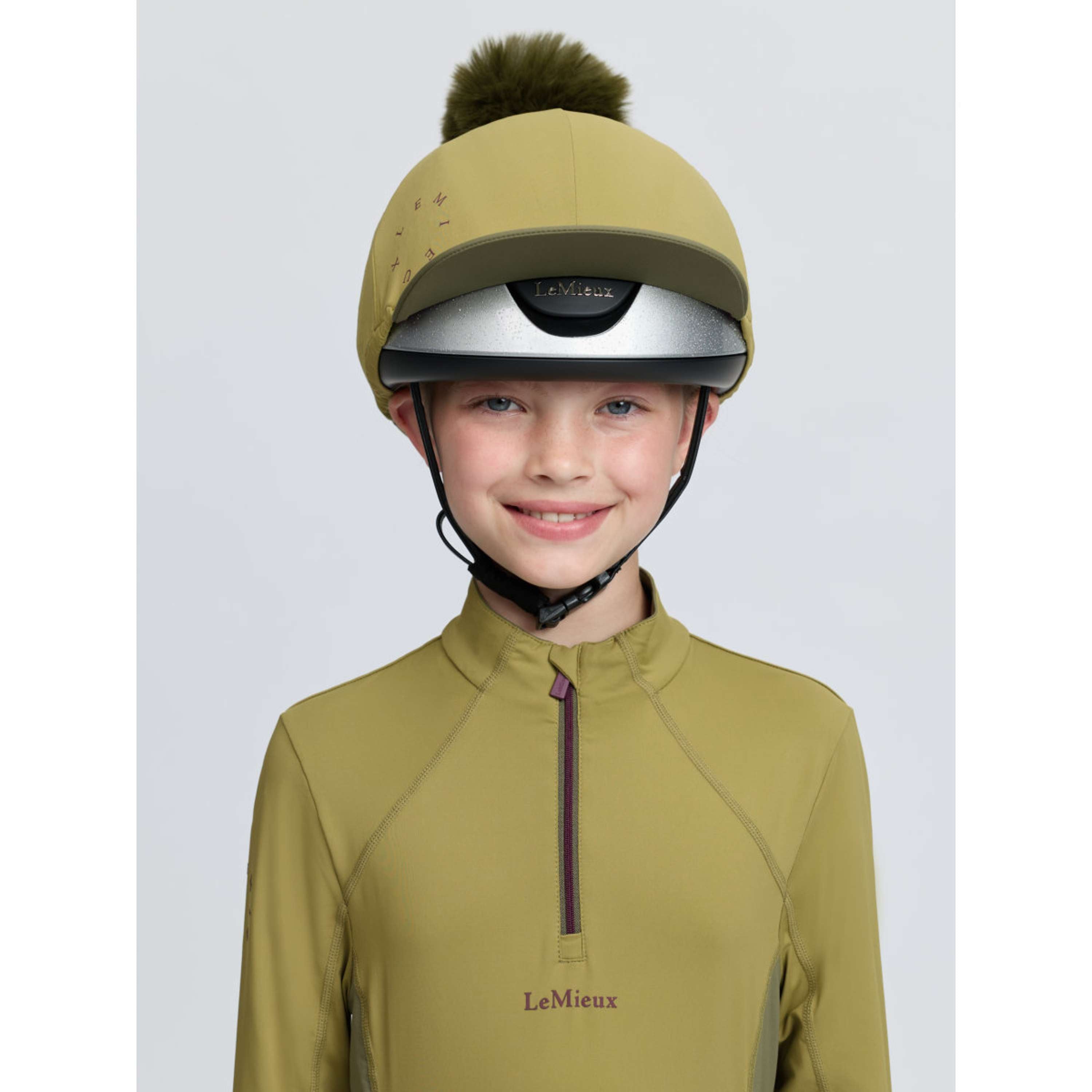 LeMieux Jedwab Na Kask Klasyczny Gooseberry