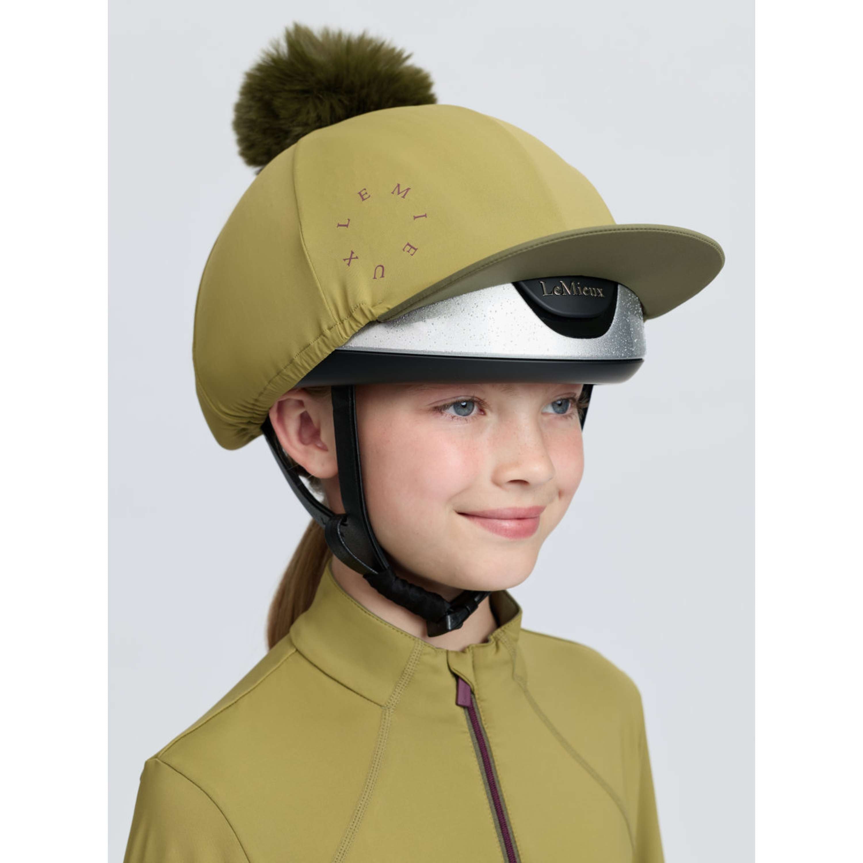 LeMieux Jedwab Na Kask Klasyczny Gooseberry