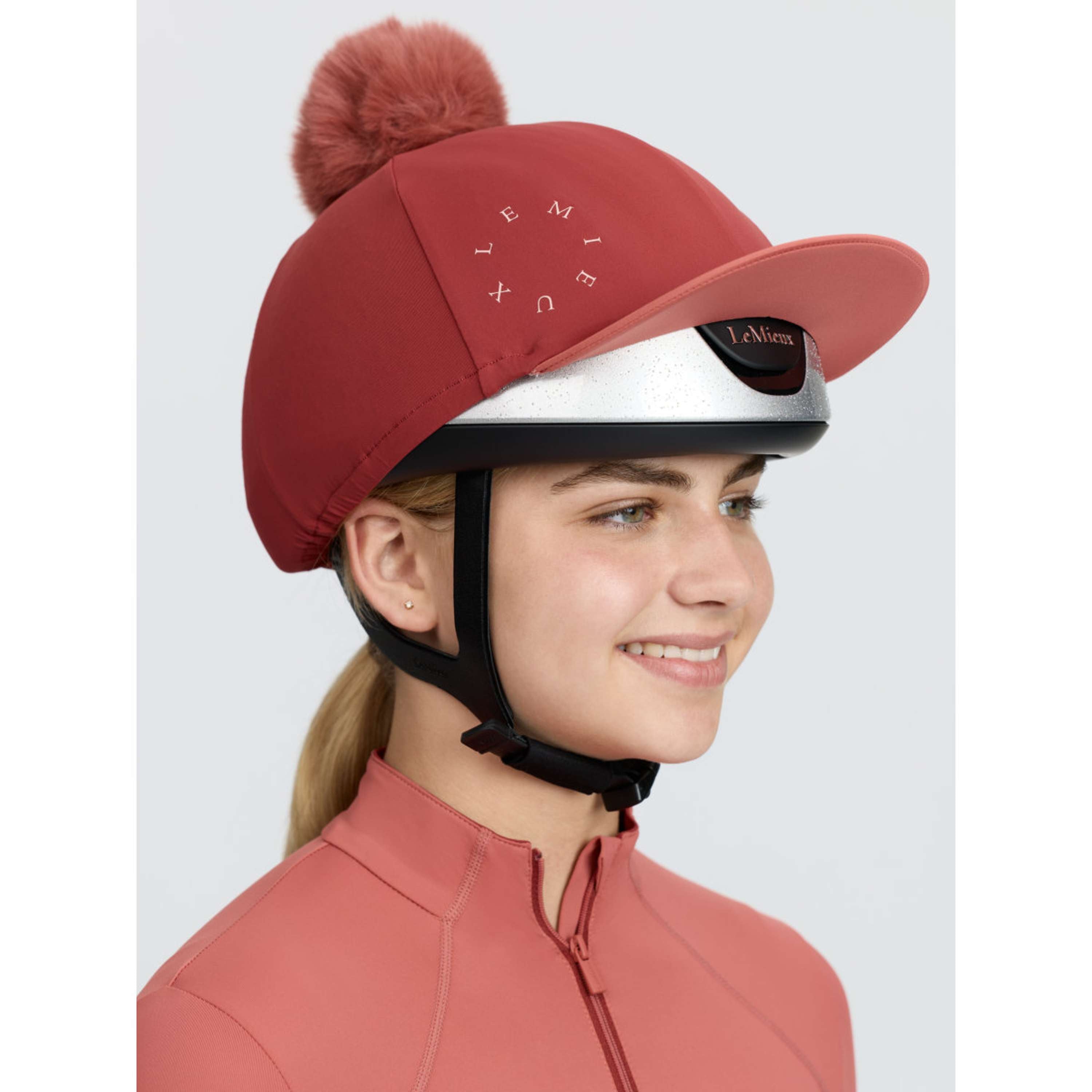 LeMieux Jedwab Na Kask Klasyczny Russet