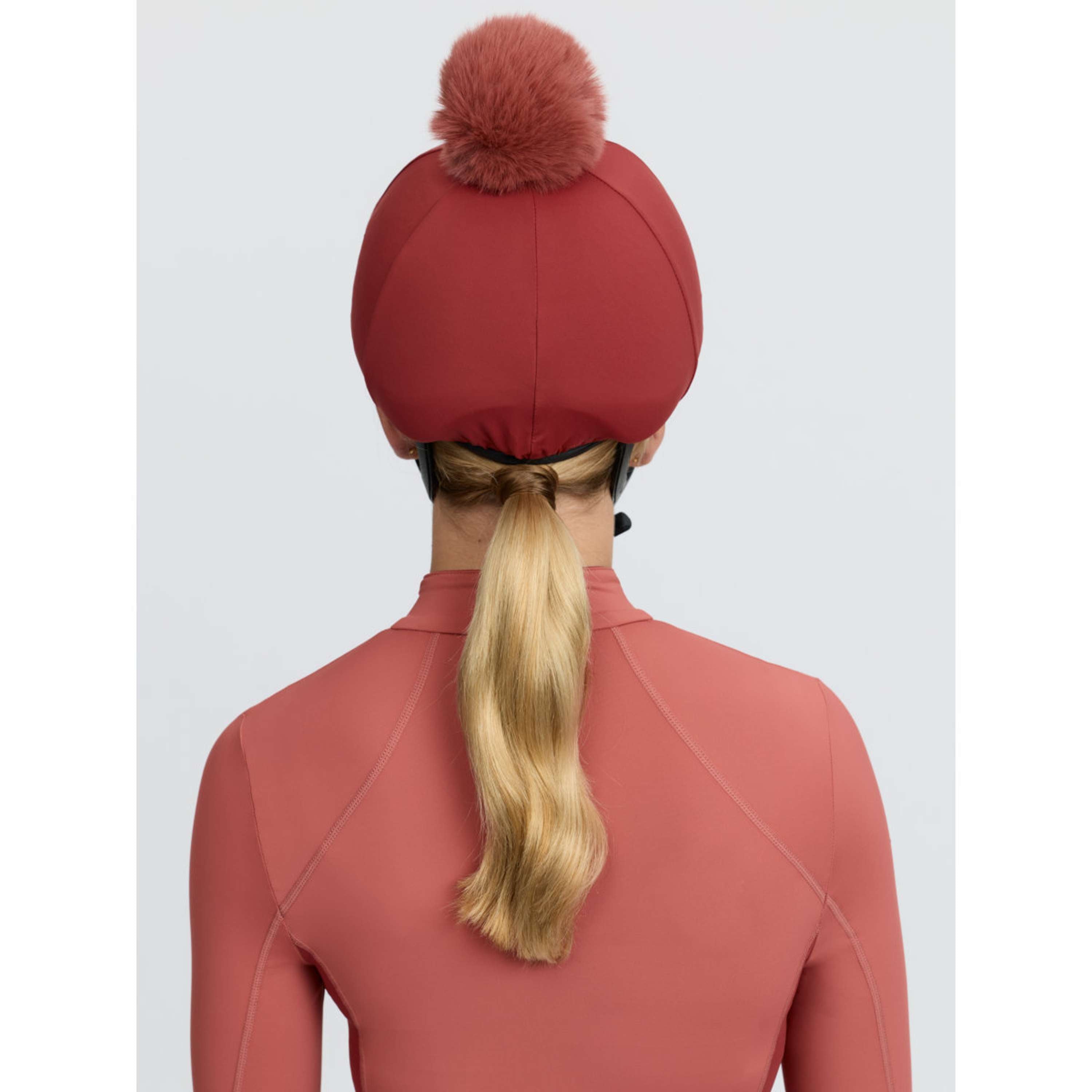 LeMieux Jedwab Na Kask Klasyczny Russet
