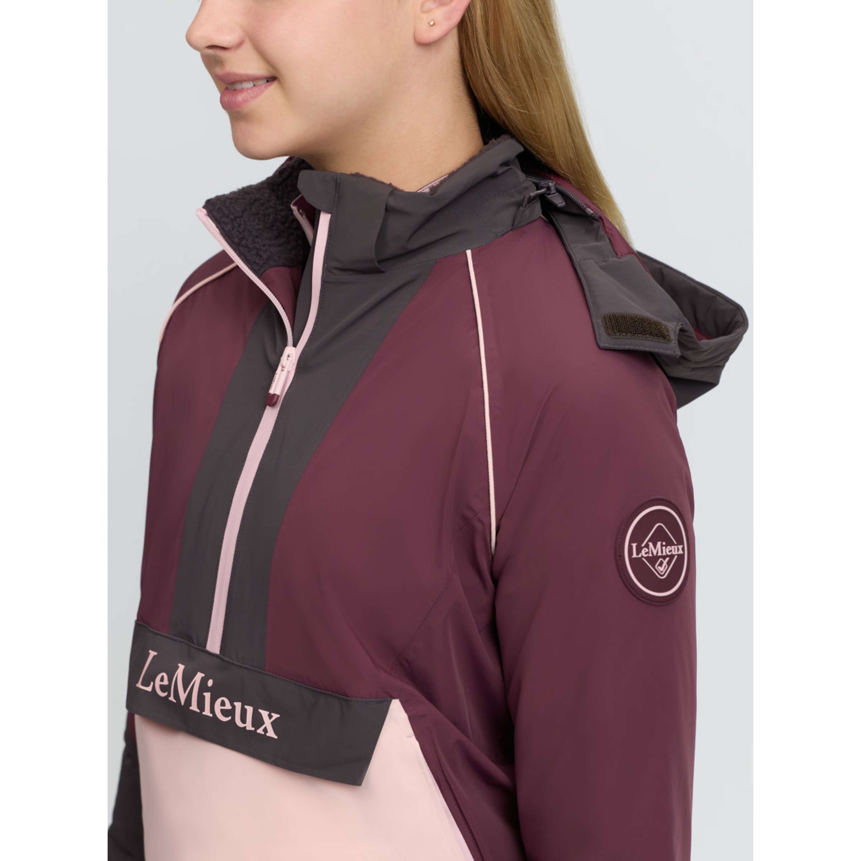 LeMieux Kurtka Bailey Waterproof Anorak Kids Bramble