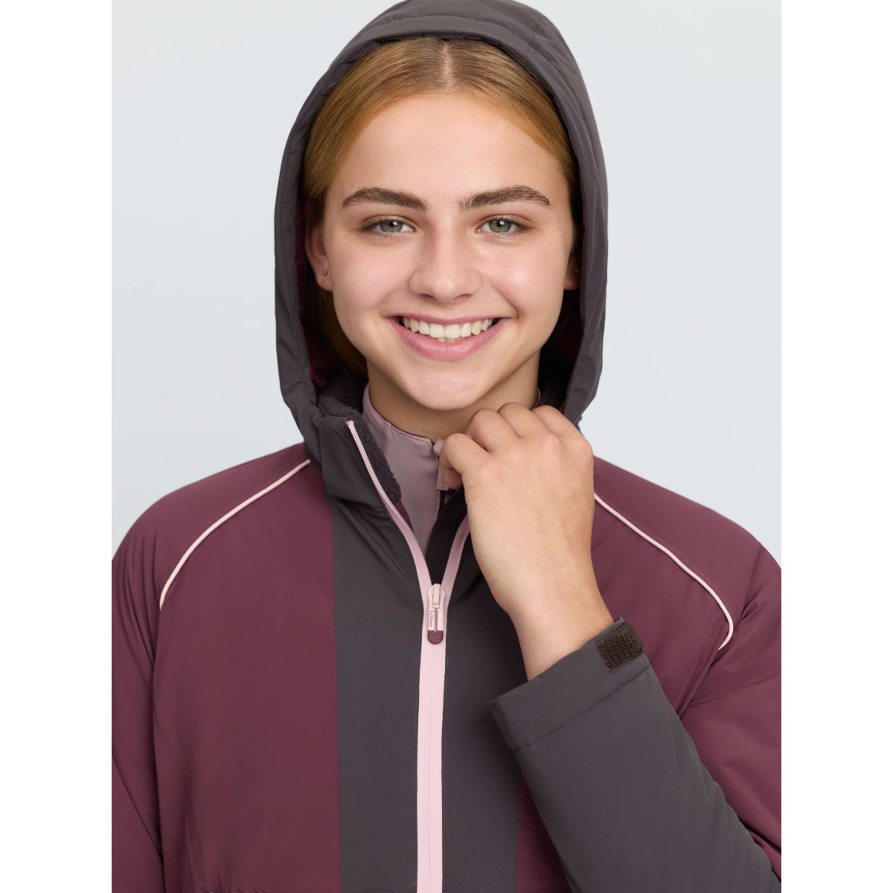 LeMieux Kurtka Bailey Waterproof Anorak Kids Bramble