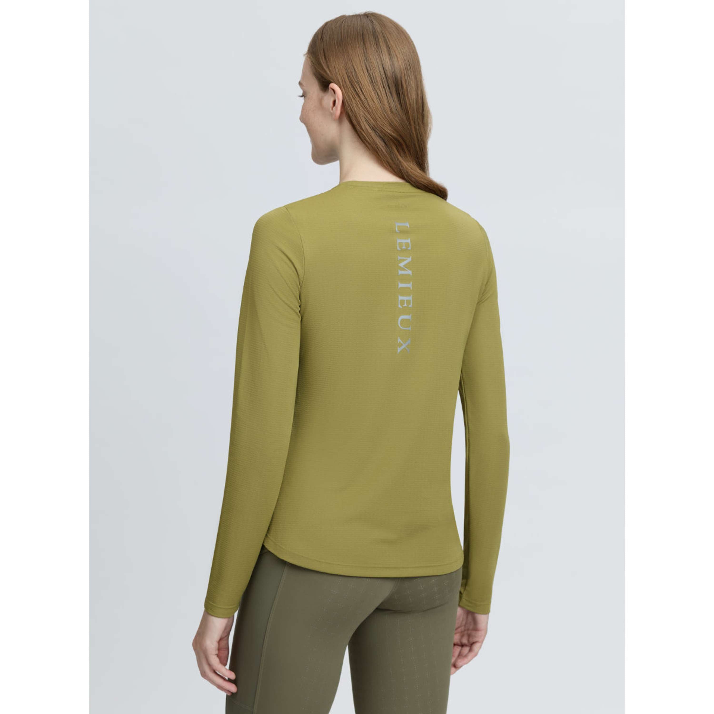 LeMieux Baselayer Sports Tee Długie Rękawy Gooseberry