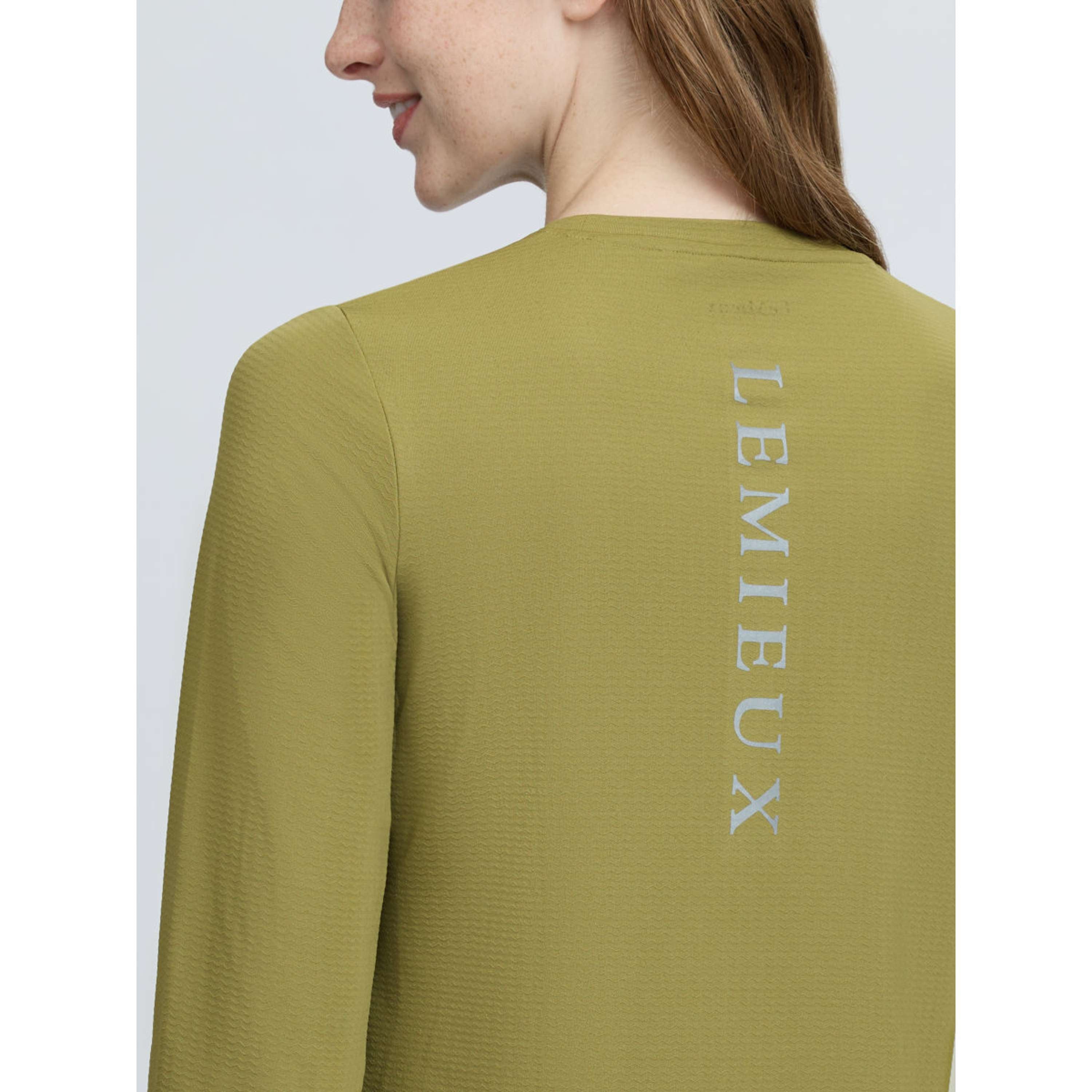 LeMieux Baselayer Sports Tee Długie Rękawy Gooseberry