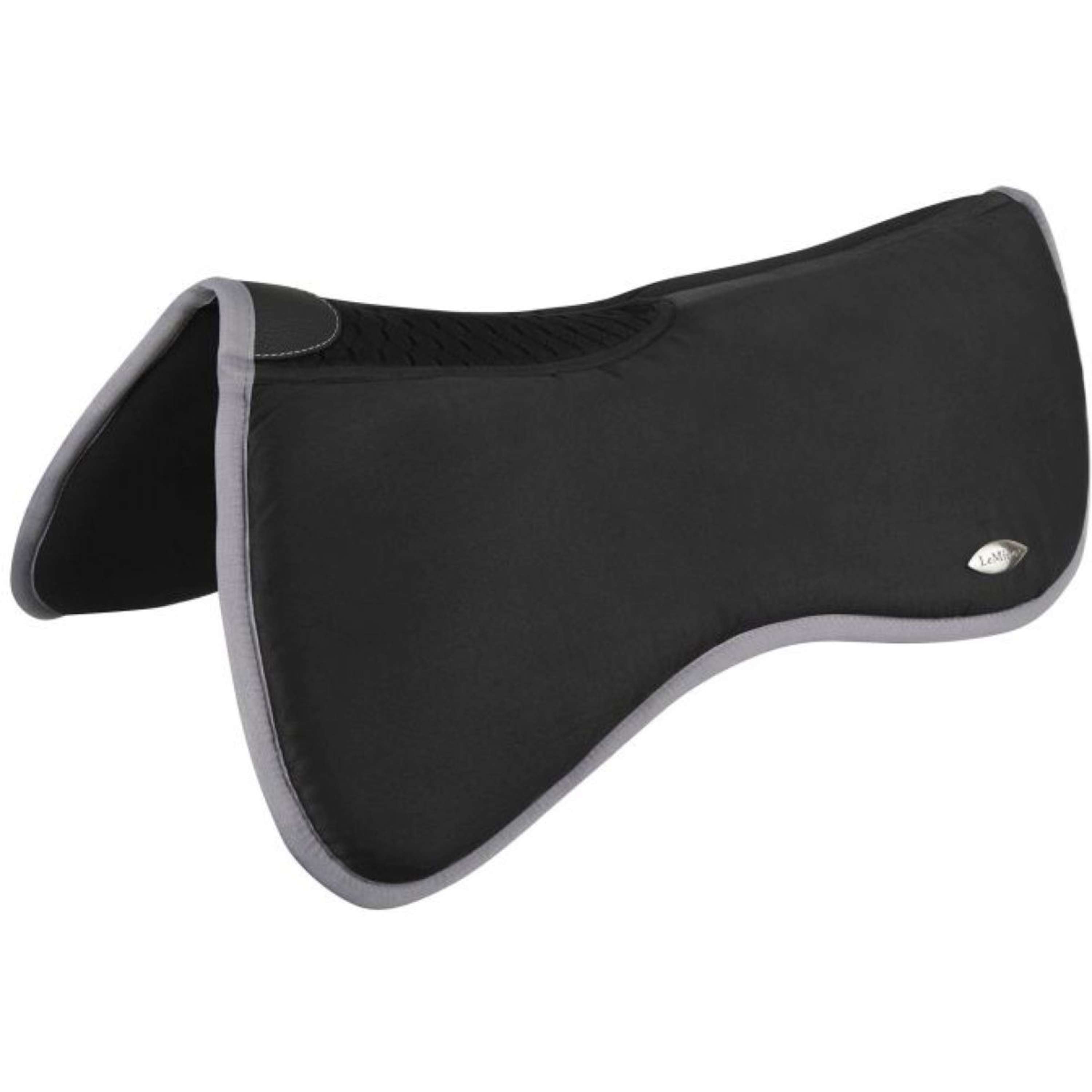 LeMieux Podkładka pod siodło Wither Relief Memory Foam Half czarna