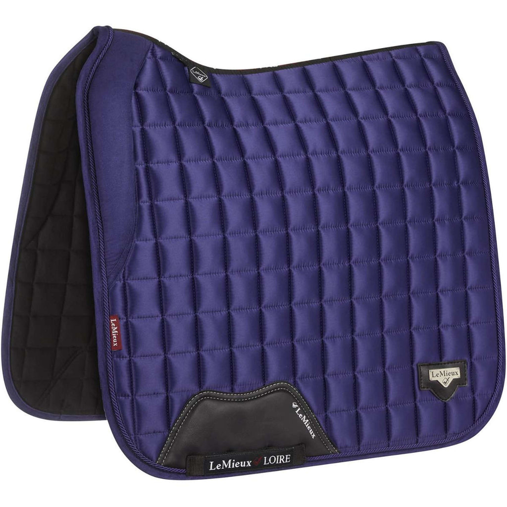 Czaprak LeMieux Loire Memory Satin Square Dressage Ink Blue