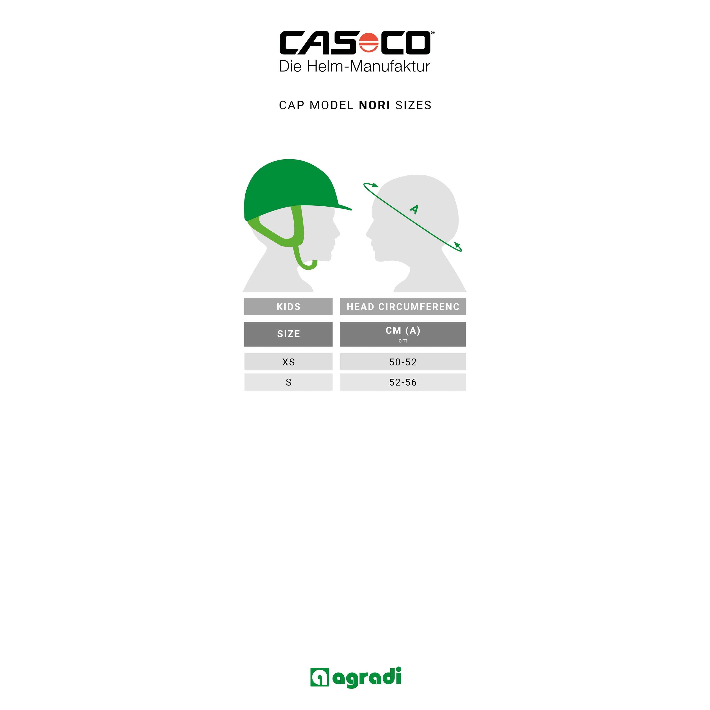 Kask jeździecki Casco Nori Princess fioletowy