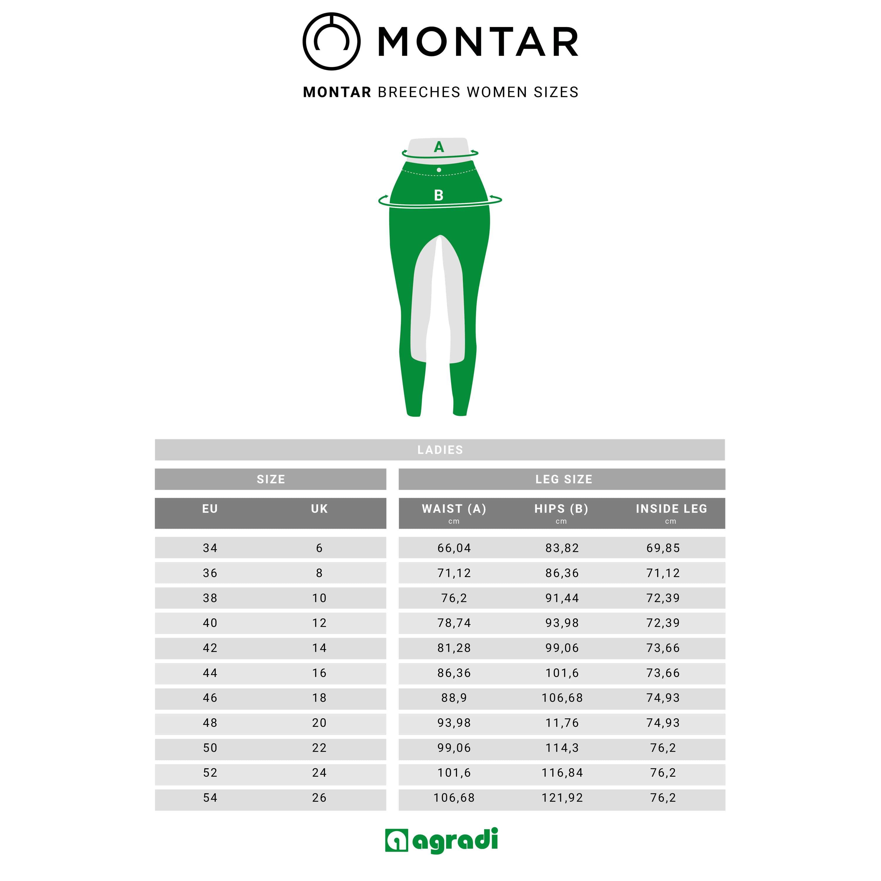 Montar Bryczesy Ess Megan Highwaist Full Grip Granatowy