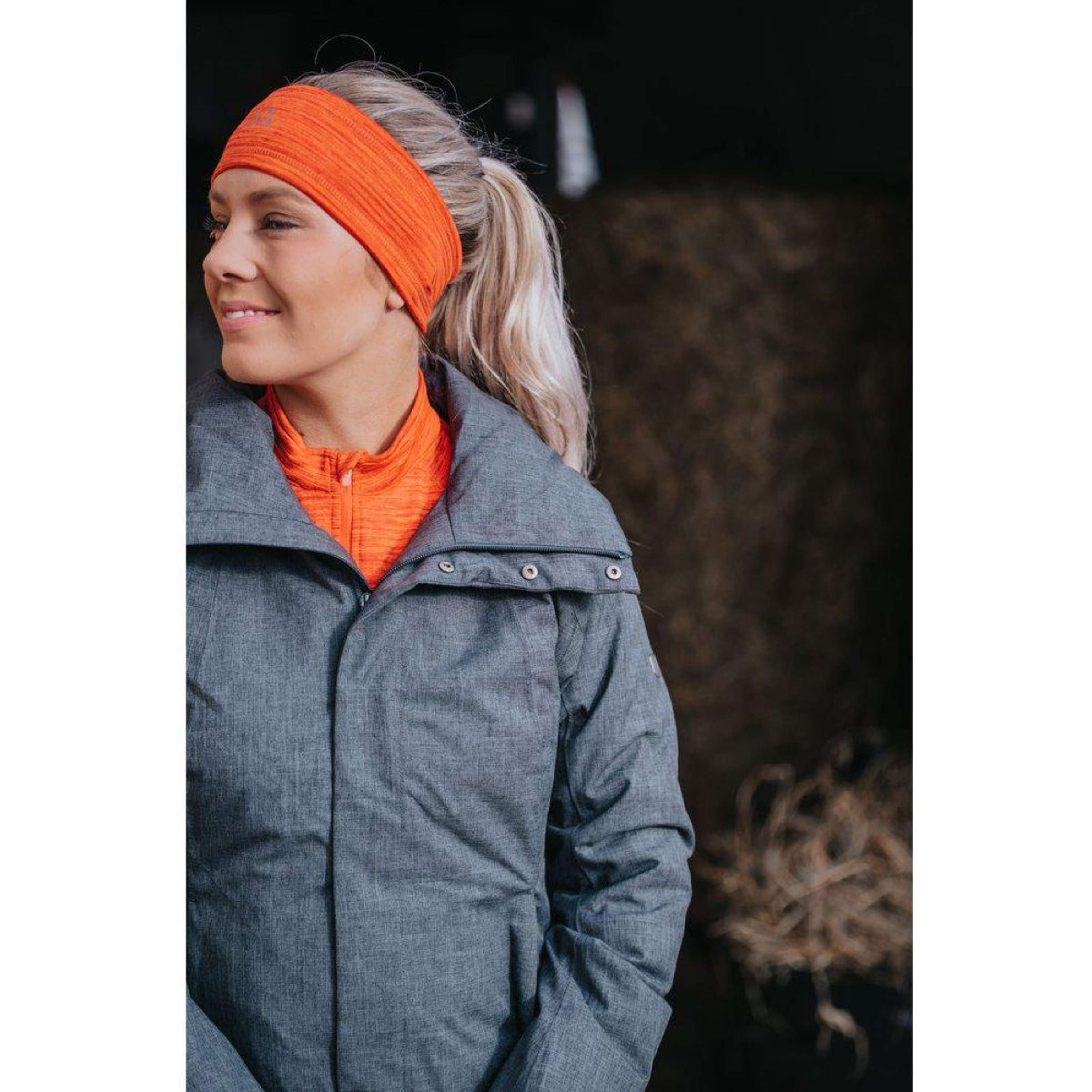 Mountain Horse Parka Alicia Damski Szary Melanż