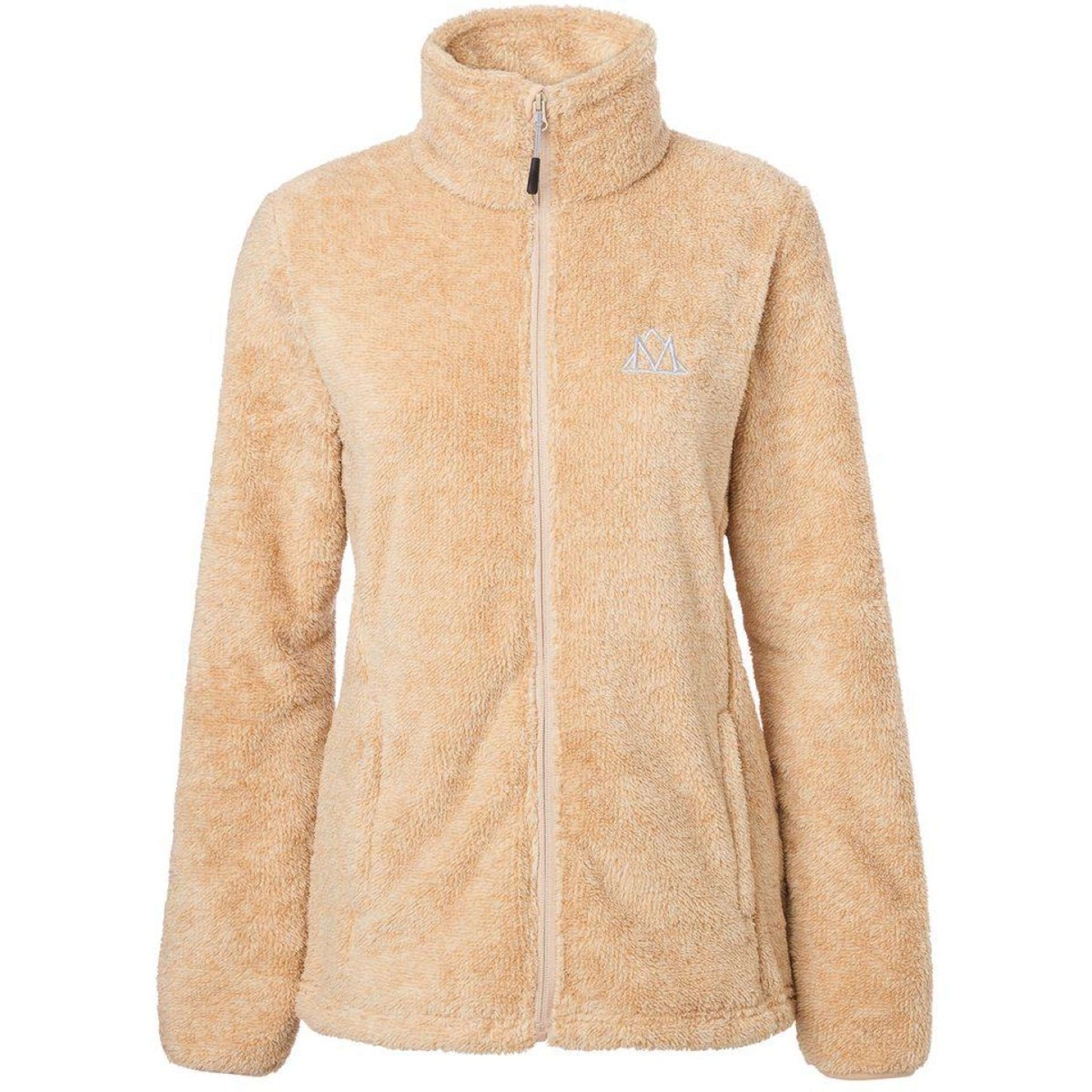 Mountain Horse Bluza Z Kapturem I Zamkiem Fuzzy Fleece Złotobeżowy