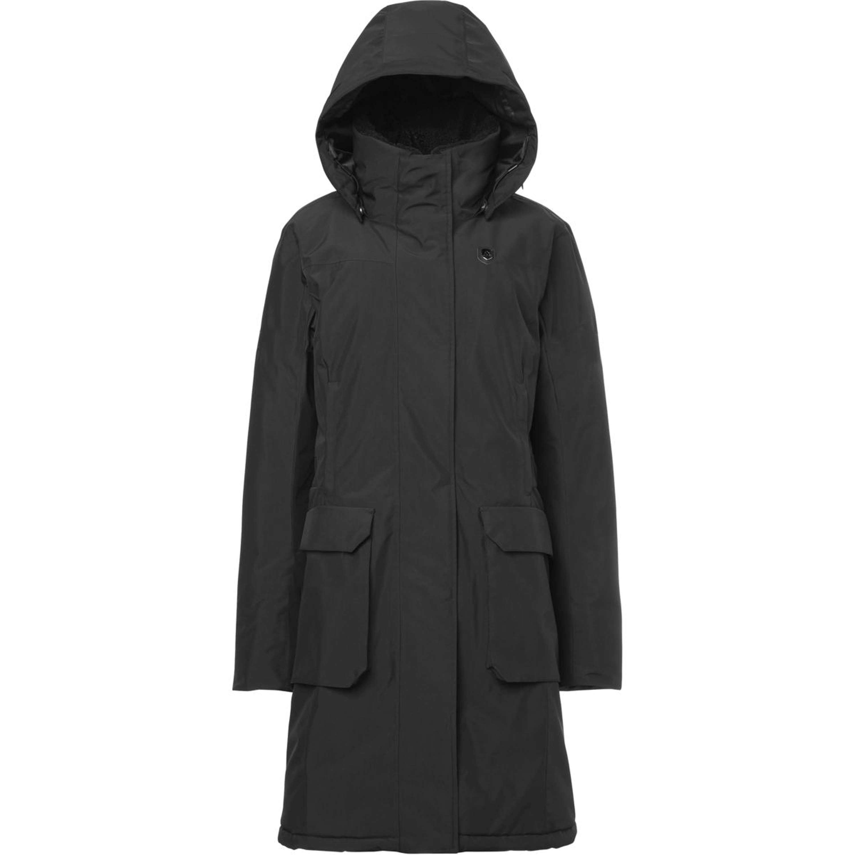 Mountain Horse Długi Płaszcz Saga Onyx Black