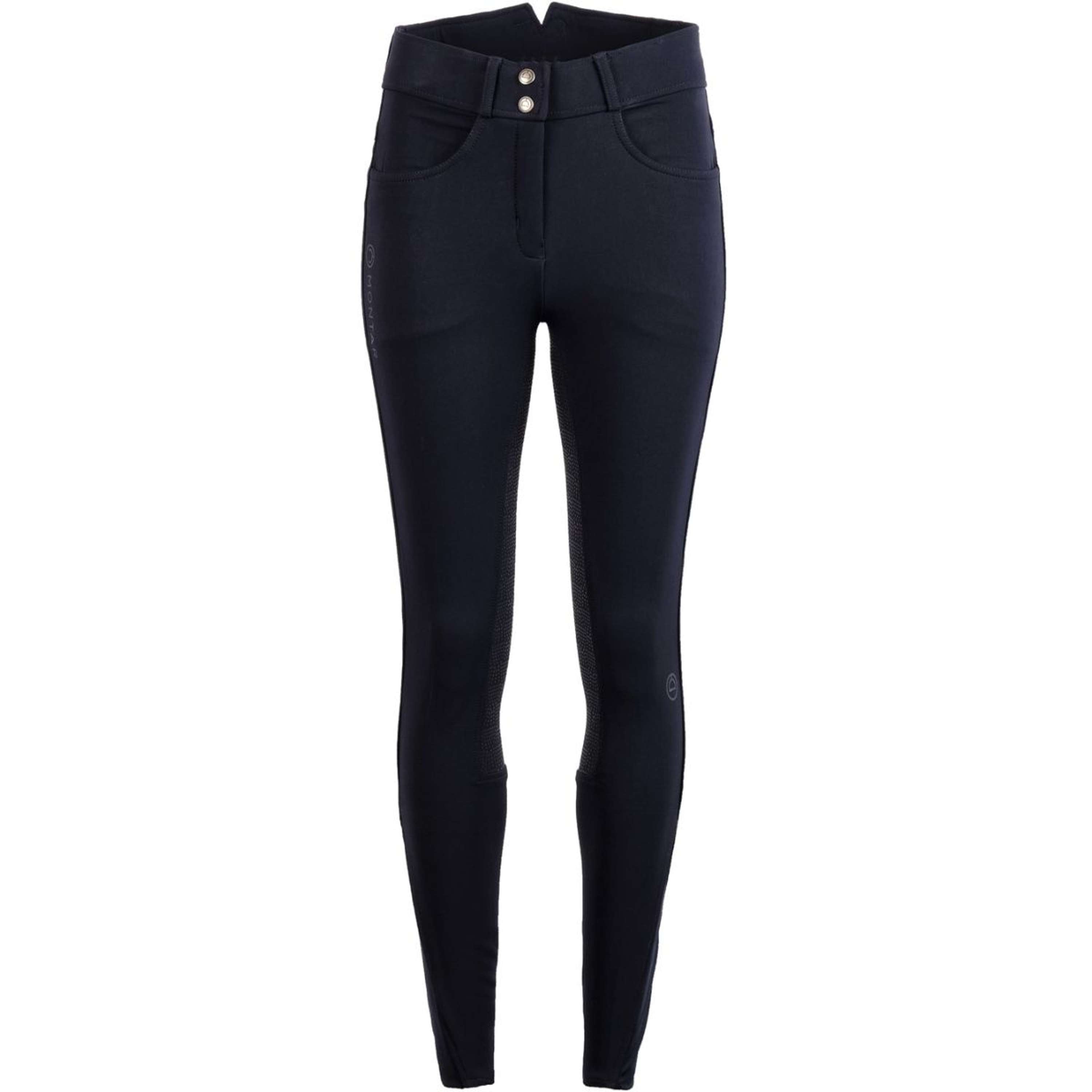 Montar Bryczesy Ess Megan Highwaist Full Grip Granatowy