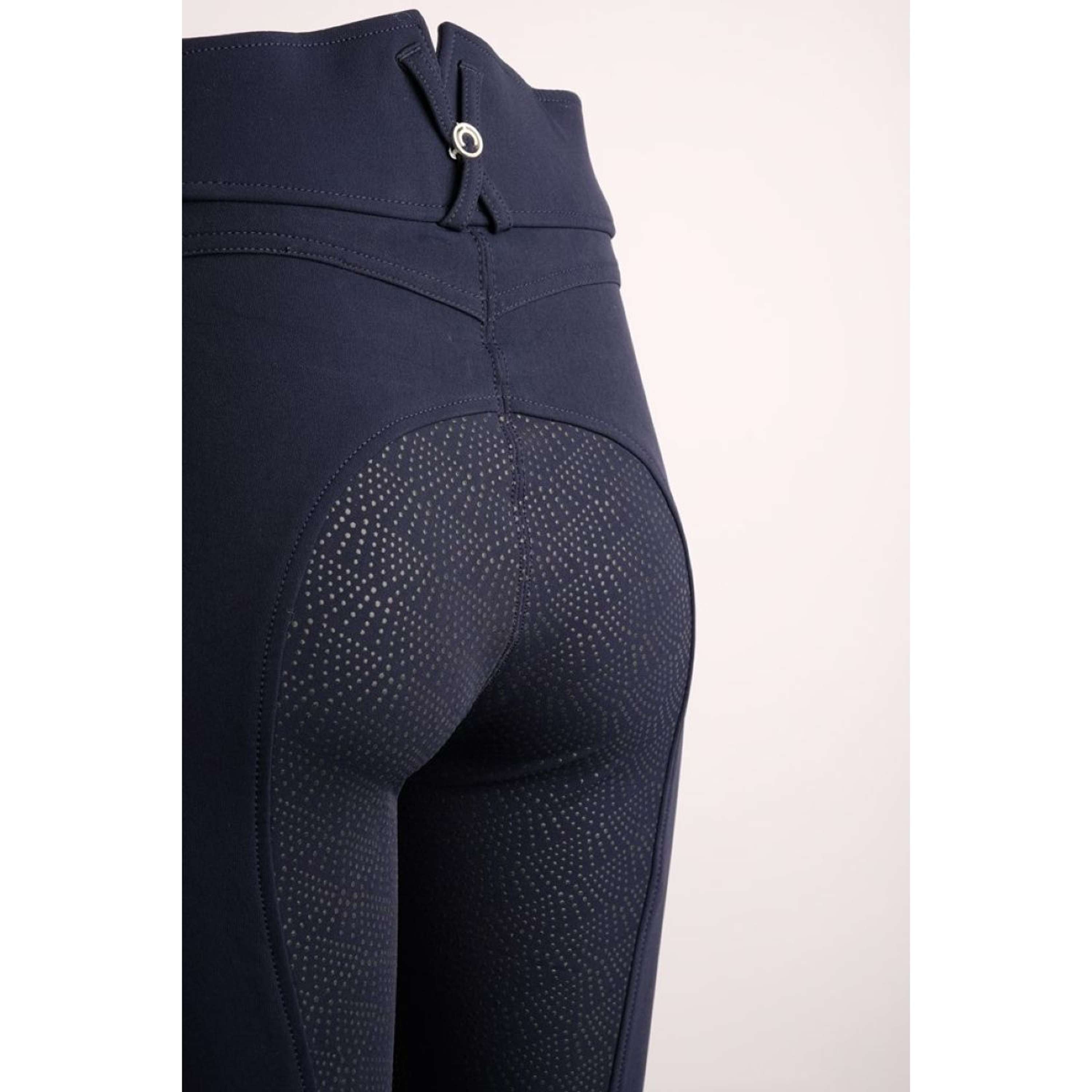 Montar Bryczesy Ess Megan Highwaist Full Grip Granatowy