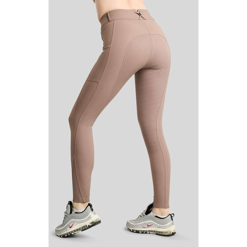 Montar Bryczesy MoMegan Full Grip Nougat Brown
