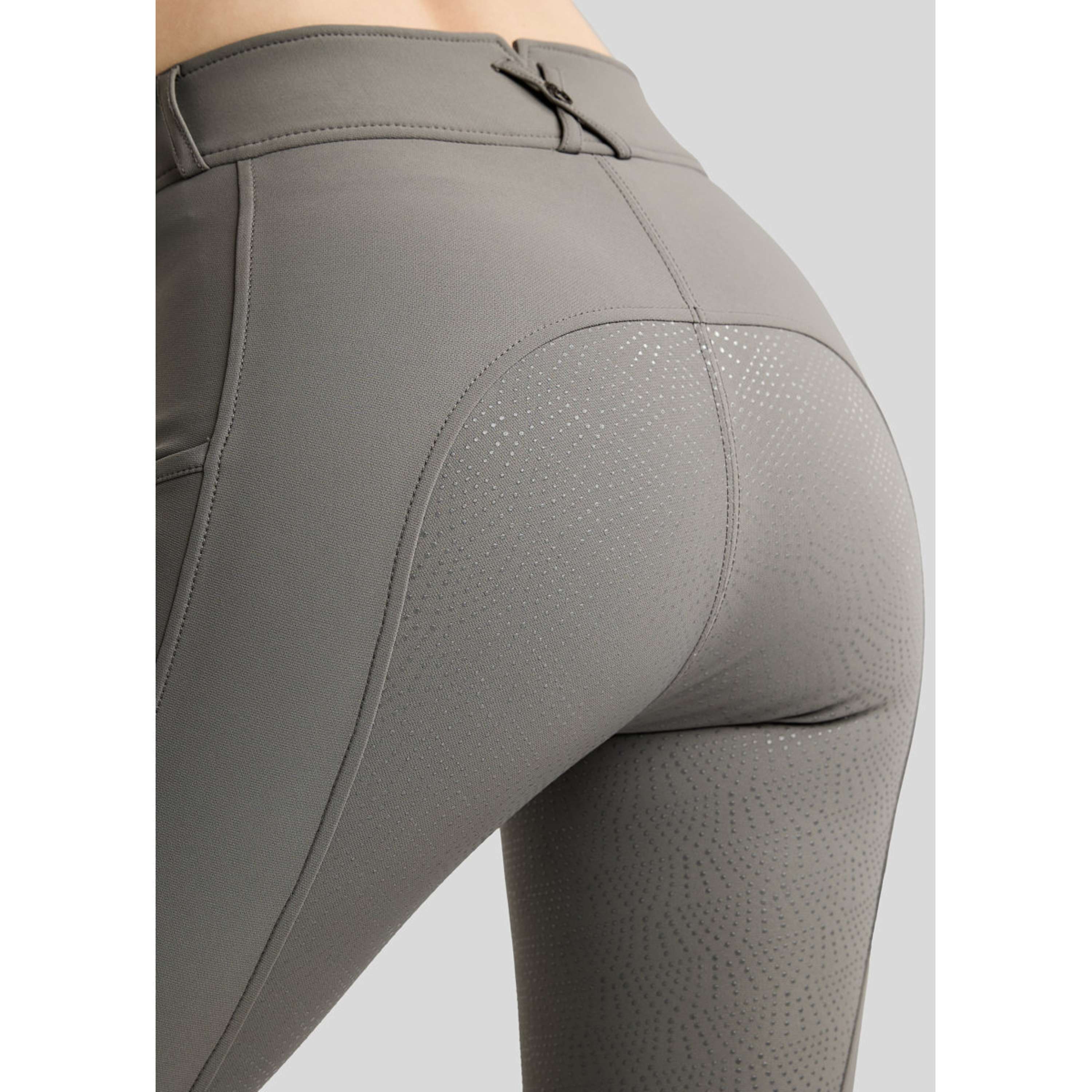 Montar Bryczesy Megan Full Grip Szary