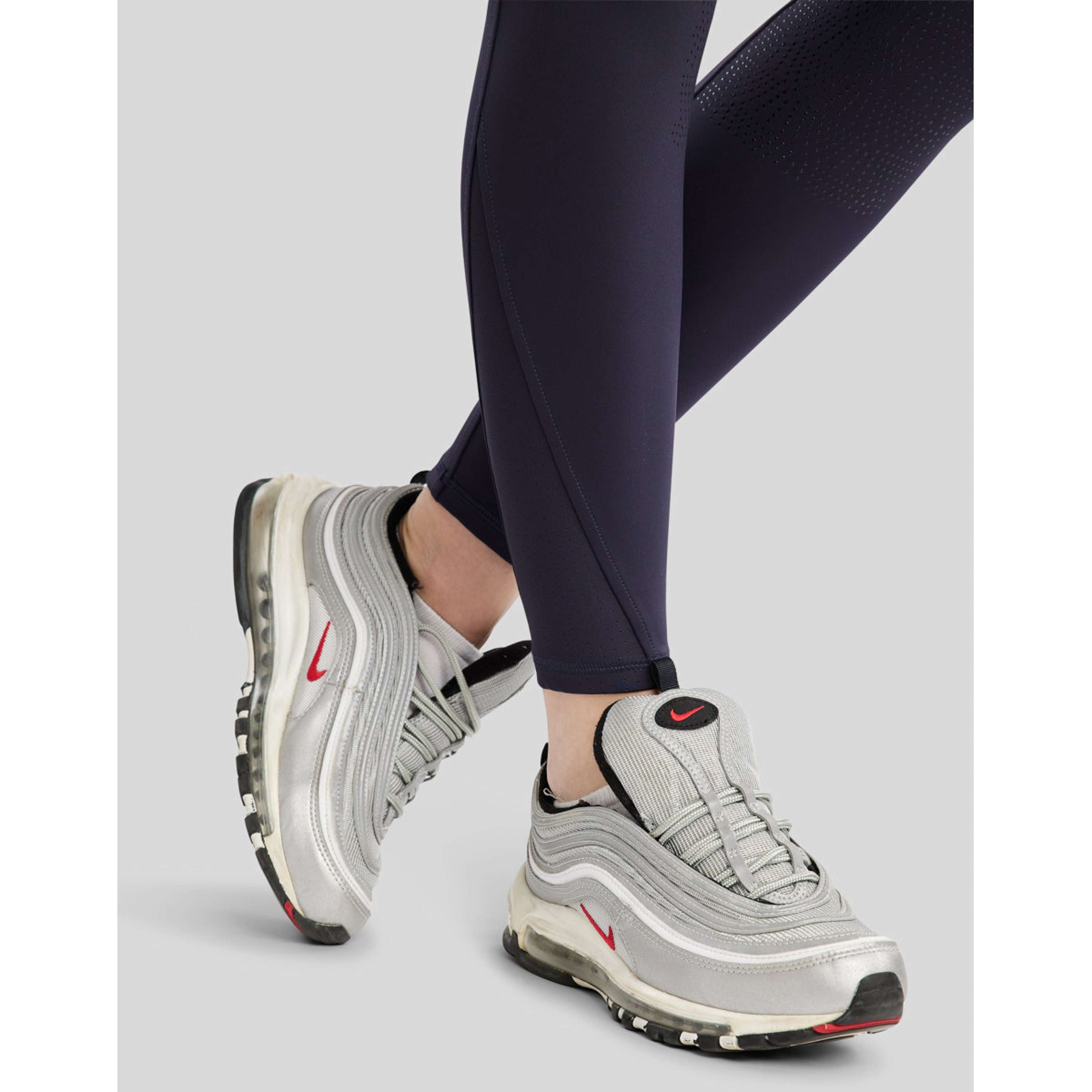 Montar Legginsy Jeździeckie MoTilley Full Grip Granatowy
