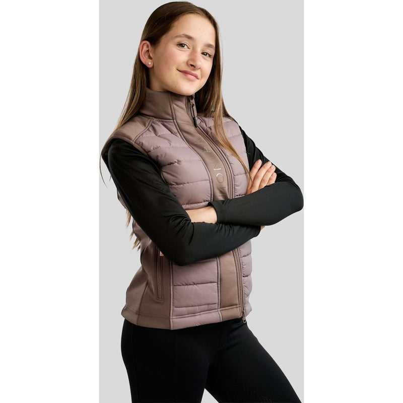 Montar Bezrękawnik Ocieplający Emma Quilt Kids Nougat Brown