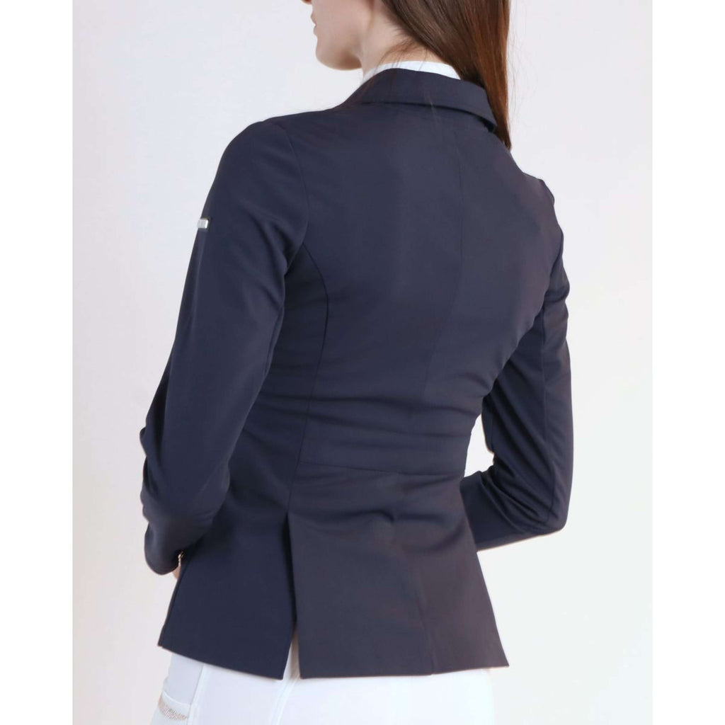 Kurtka konkursowa jeździecka Kathy Classic granatowa