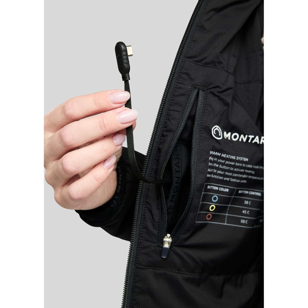 Montar Kurtka Molsla Tech Heating Czarny