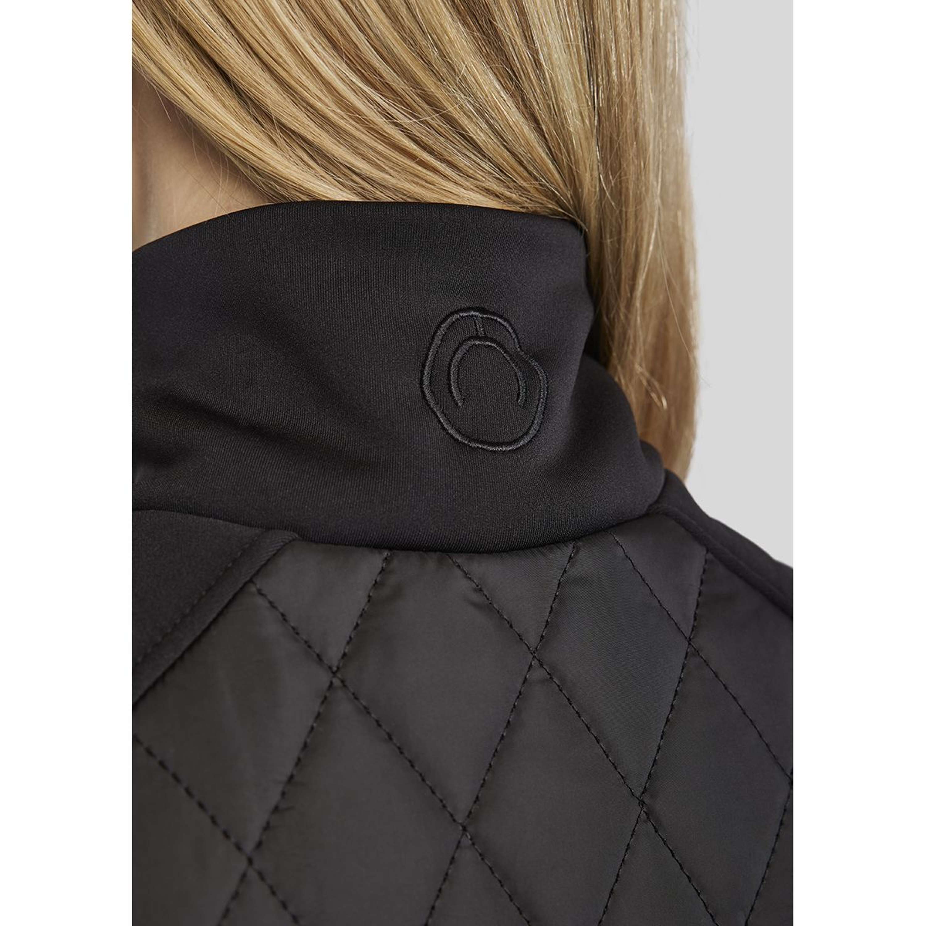 Montar Kurtka MoQuinn Quilted Long Czarny