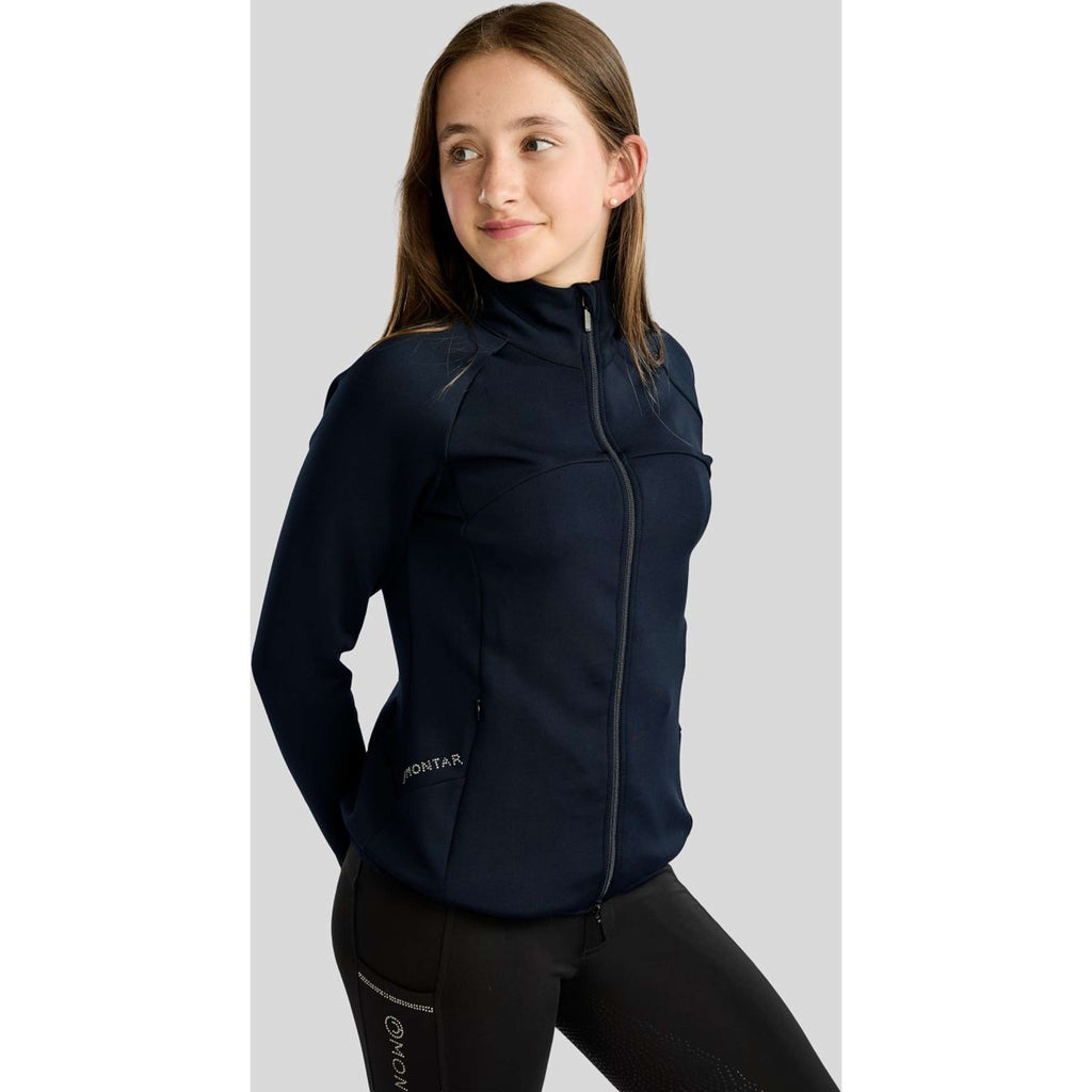 Montar Kurtka MoEverline Golden Quartz Crystals Kids Granatowy