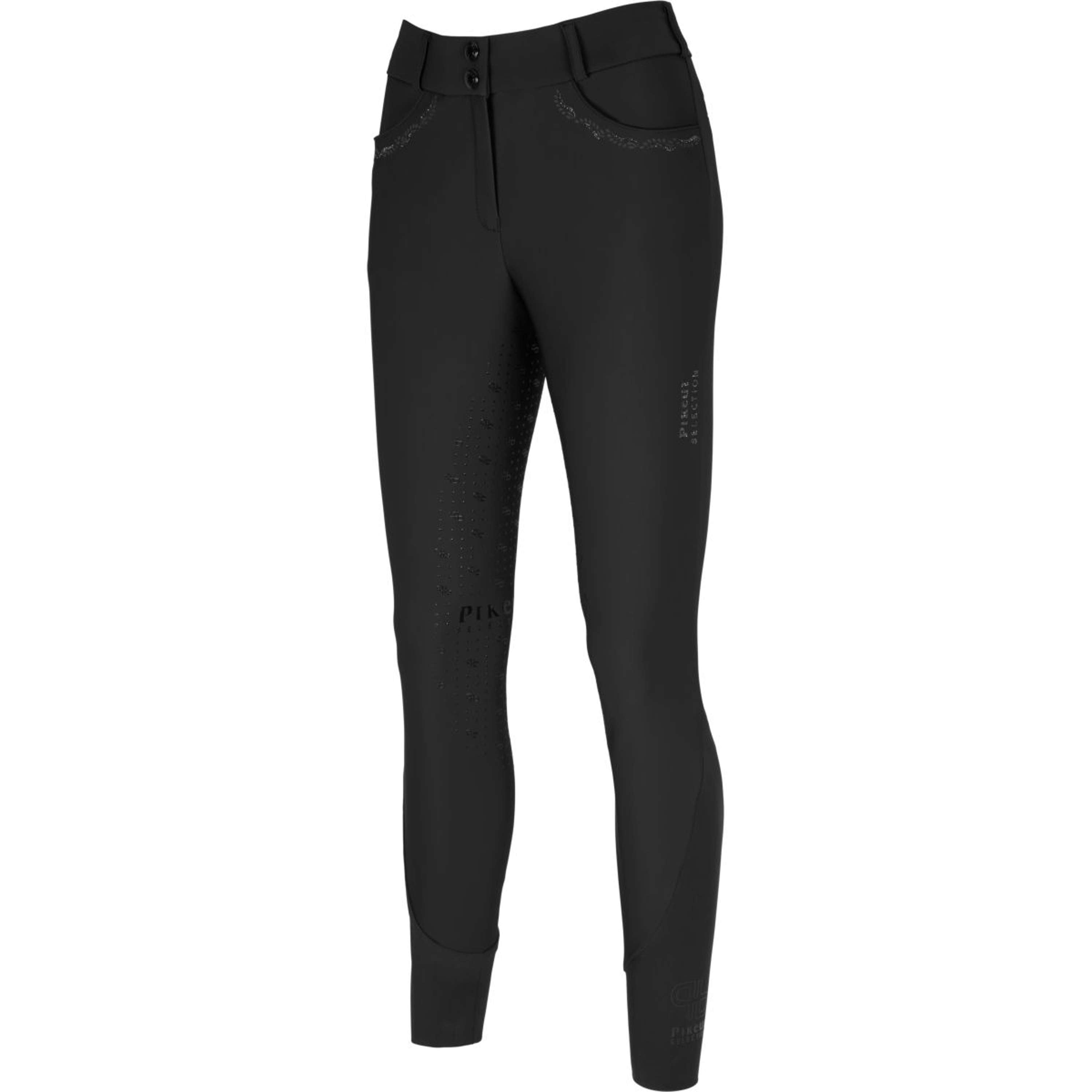 Pikeur Bryczesy Ceelina Full Grip Silikonowe Czarne