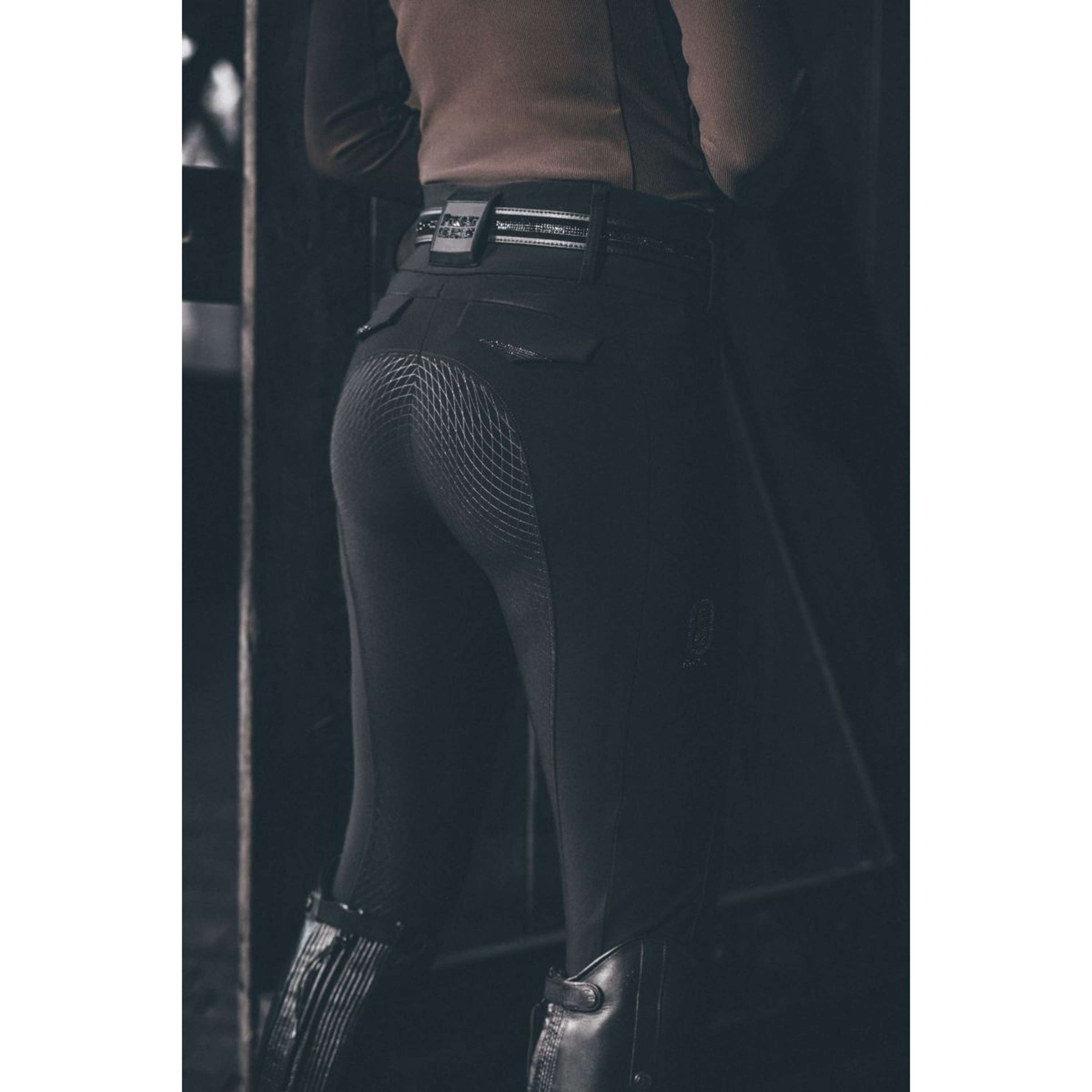 Pikeur Bryczesy Cantira MatrixGripTec Highwaist Full Grip Czarny