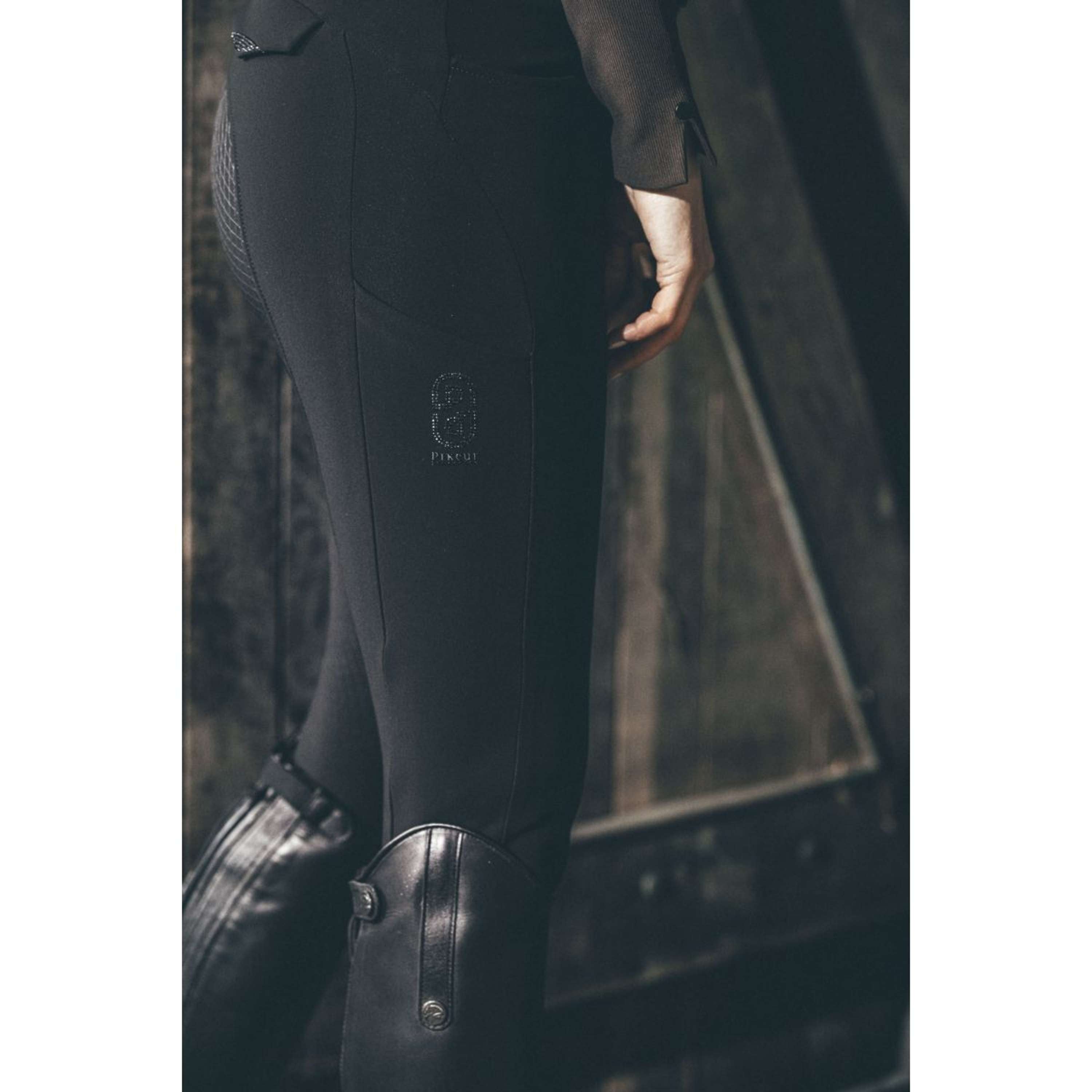 Pikeur Bryczesy Cantira MatrixGripTec Highwaist Full Grip Czarny