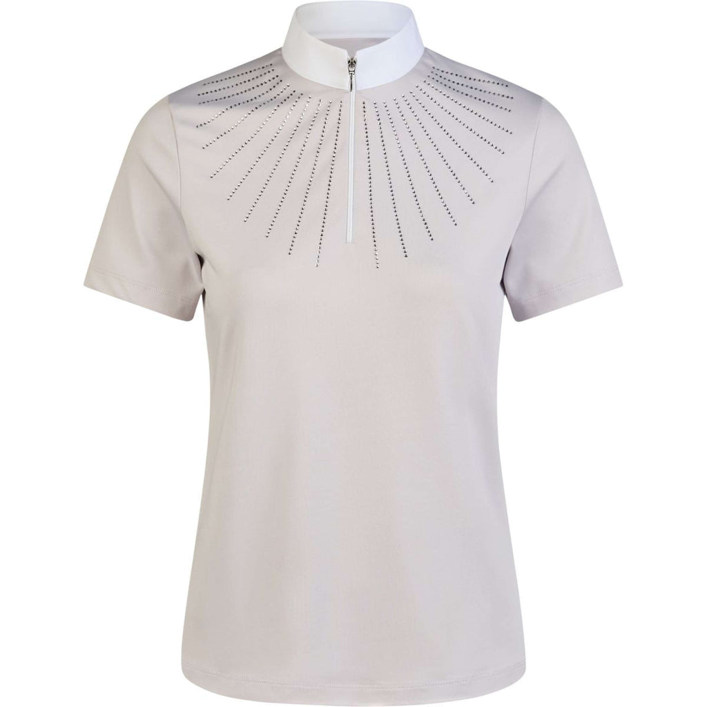Pikeur Koszulka konkursowa ze strassami SS26 Soft Lilac