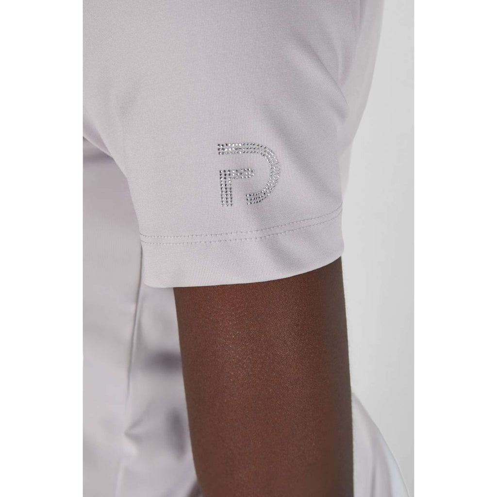 Pikeur Koszulka konkursowa ze strassami SS26 Soft Lilac