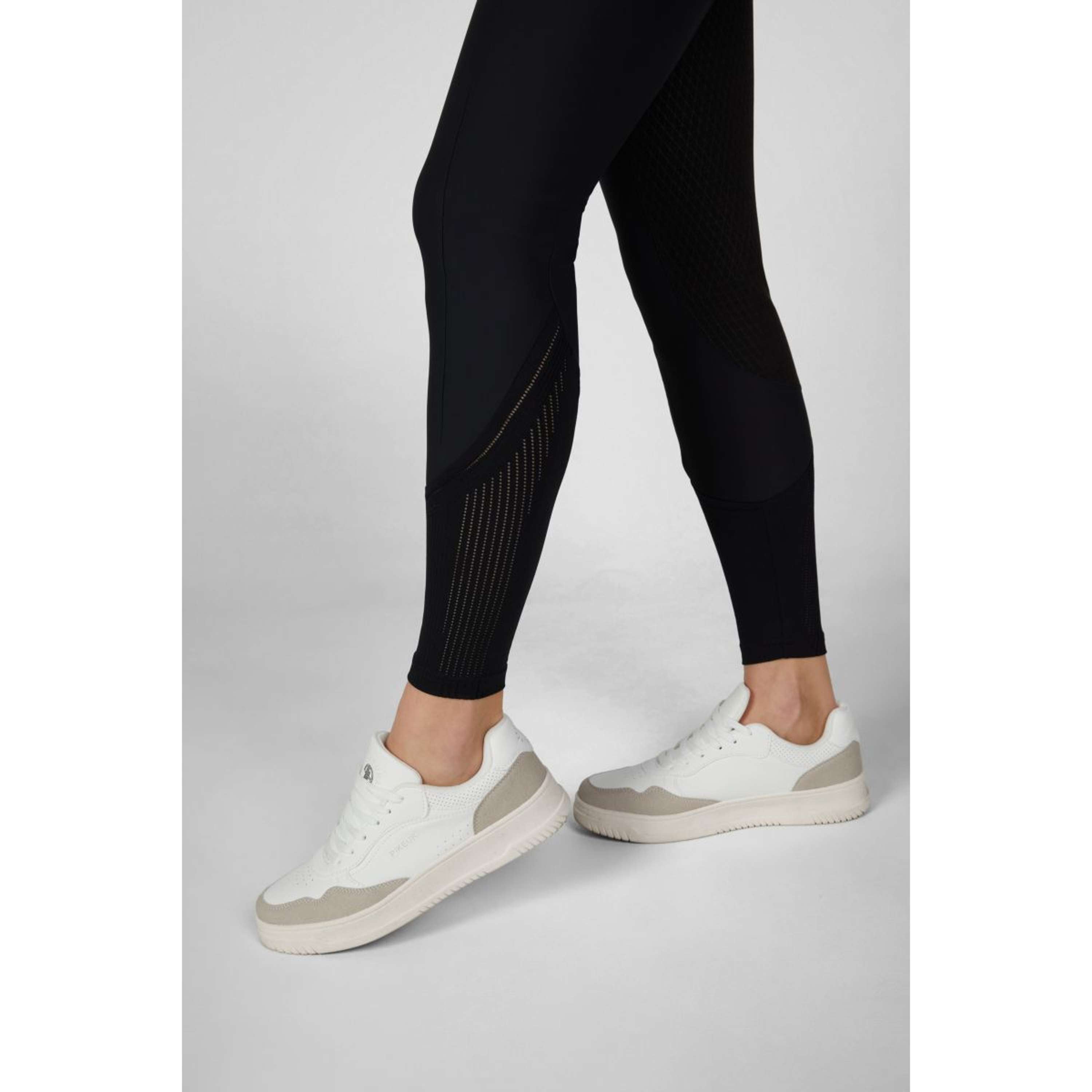 Pikeur Bryczesy Ceelina GridTexLeather Highwaist Full Grip Czarny
