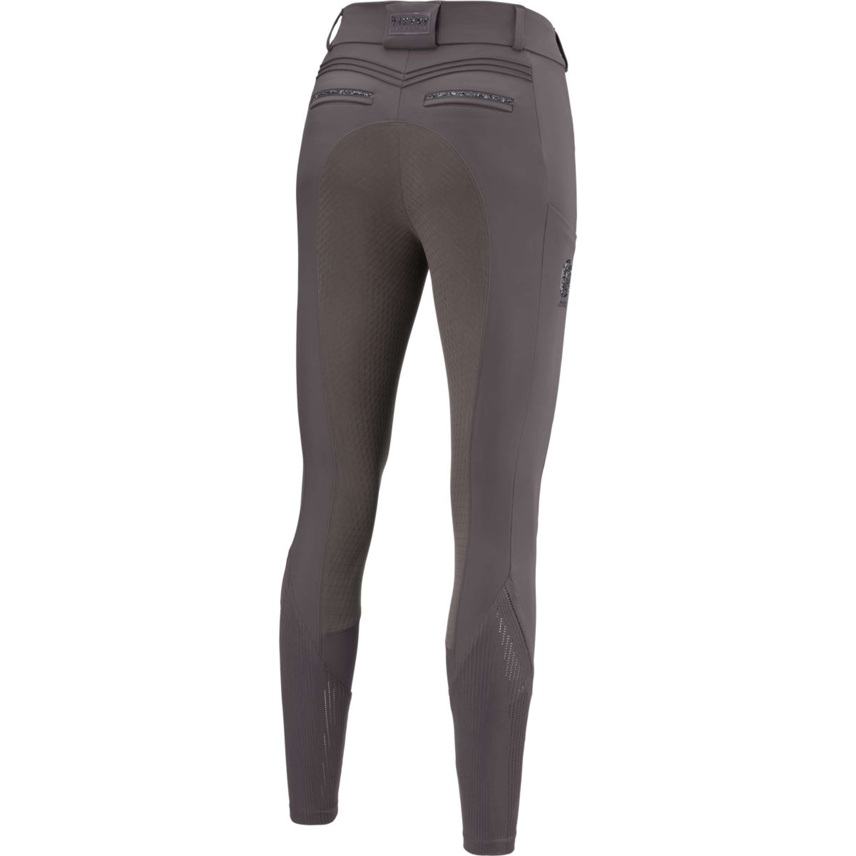 Pikeur Bryczesy Ceelina GridTexLeather Highwaist Full Grip Basalt Grey