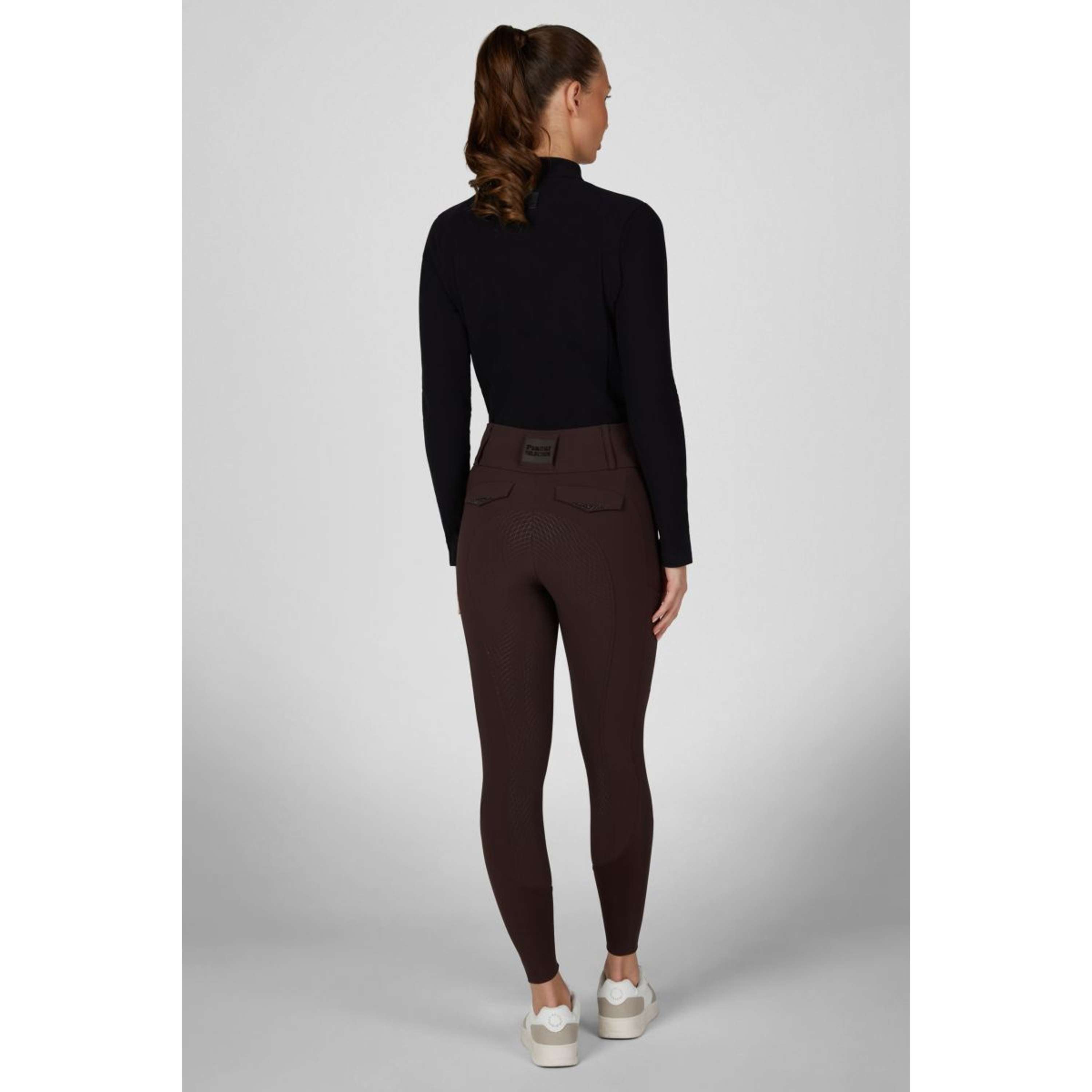 Pikeur Bryczesy Cantira MatrixGripTec Highwaist Full Grip Czekoladowy Brązowy