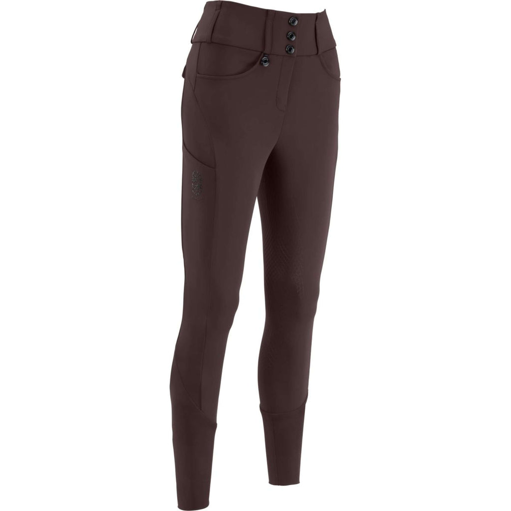 Pikeur Bryczesy Cantira MatrixGripTec Highwaist Full Grip Czekoladowy Brązowy