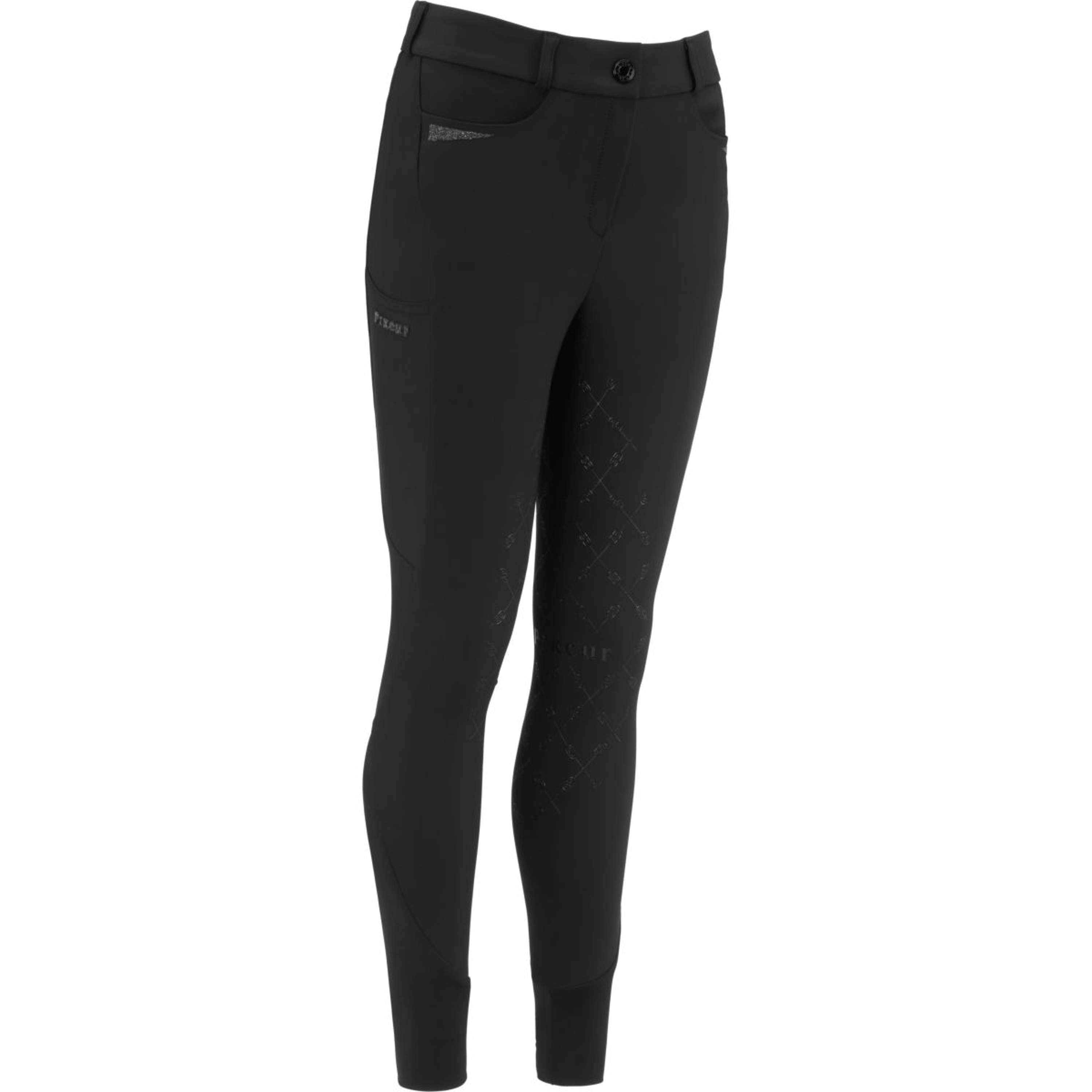 Pikeur Bryczesy Ceelina GripTec Kids Midwaist Full Grip Czarny