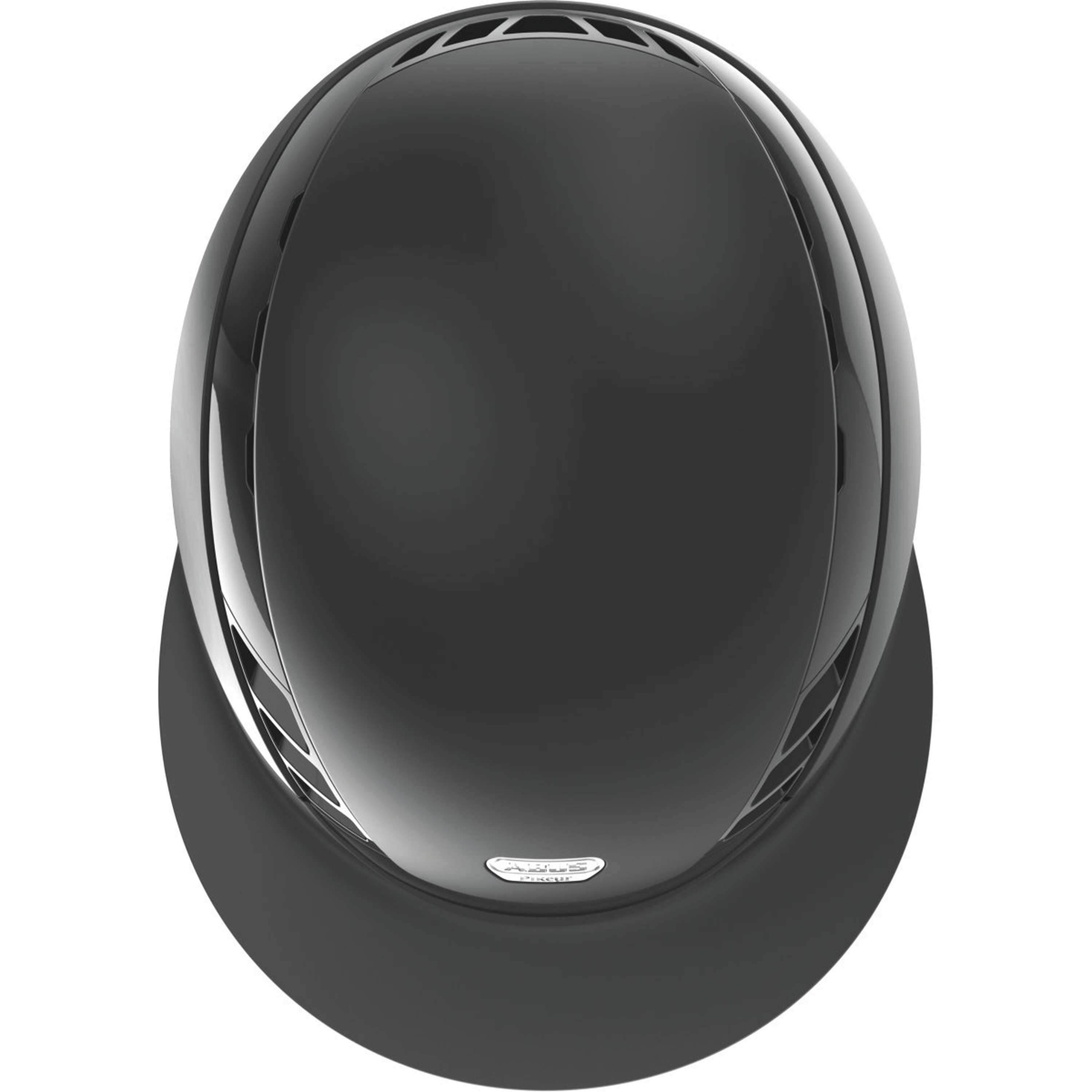 Pikeur Kask Jeździecki AirLuxe Pure Długi klapka Czarny