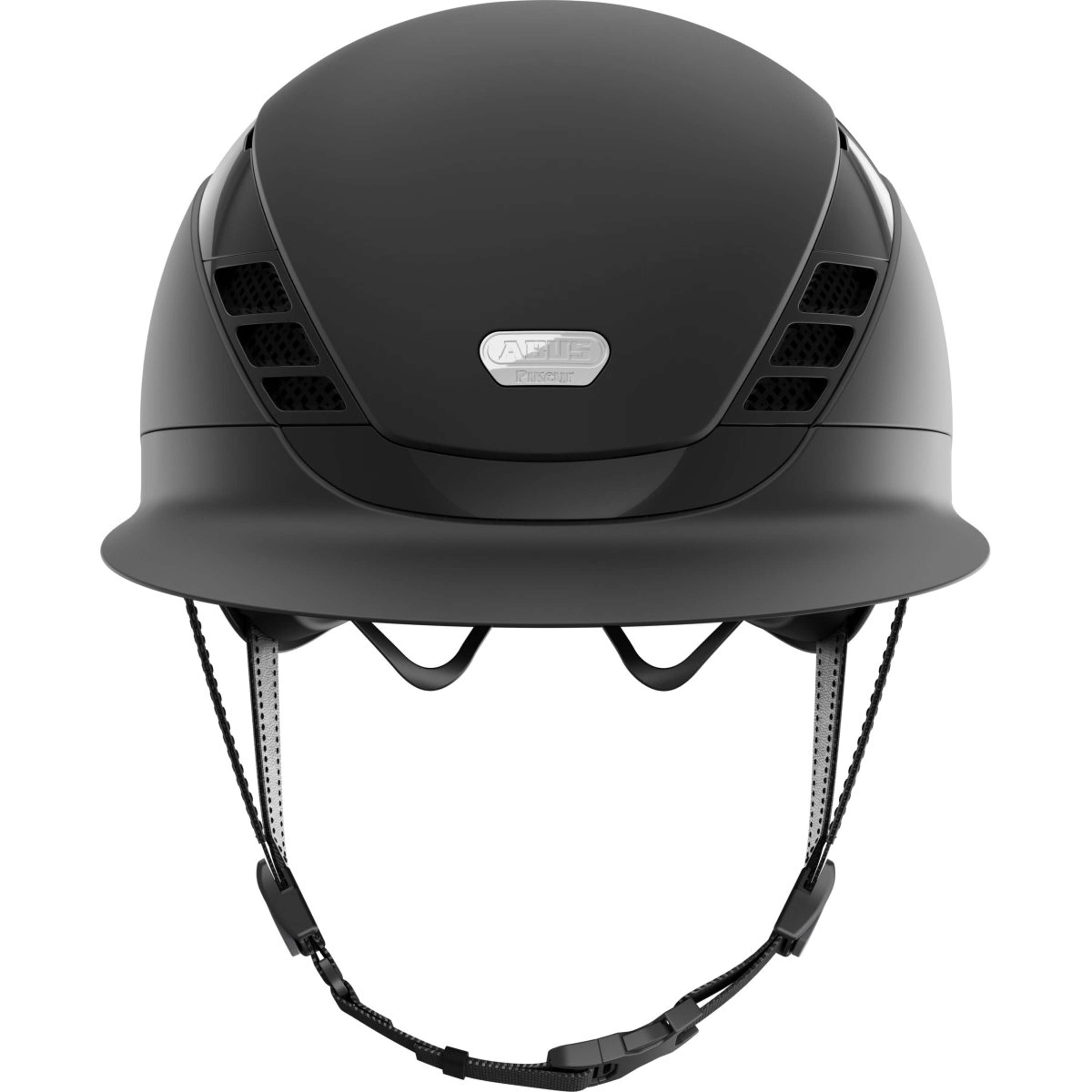 Pikeur Kask Jeździecki AirLuxe Pure Długi klapka Czarny