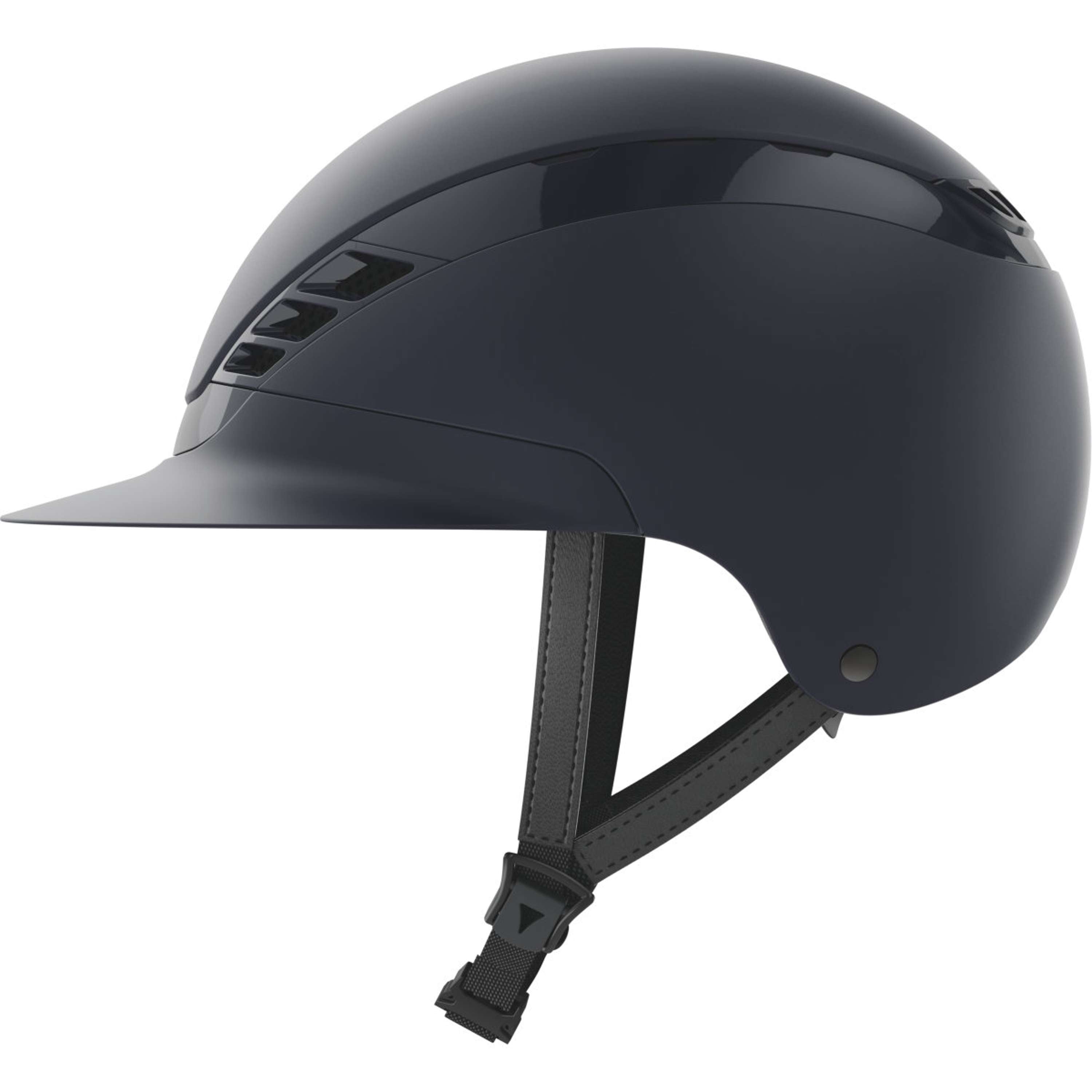 Pikeur Kask Jeździecki AirLuxe Pure Długi klapka Midnight Blue