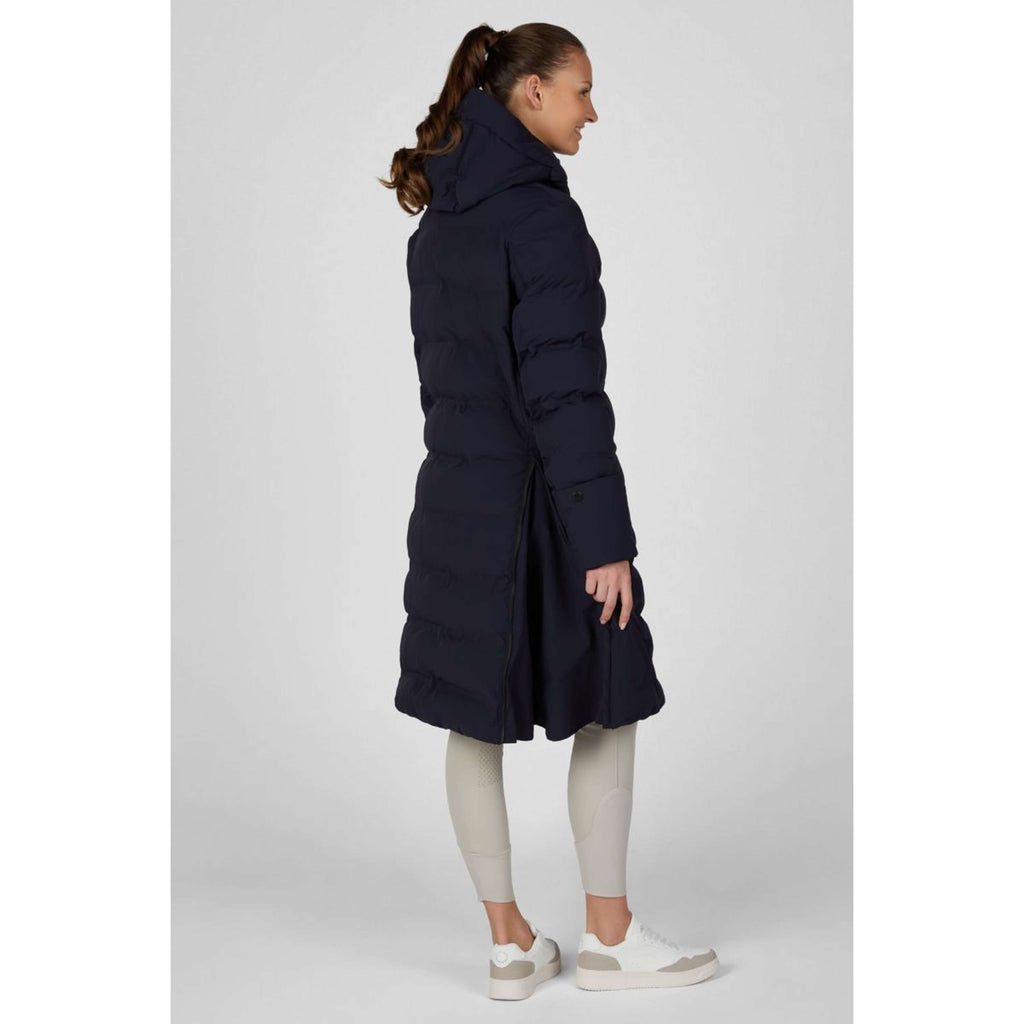 Pikeur Długi Płaszcz Quilted Raincoat Athleisure AW26 Nightblue