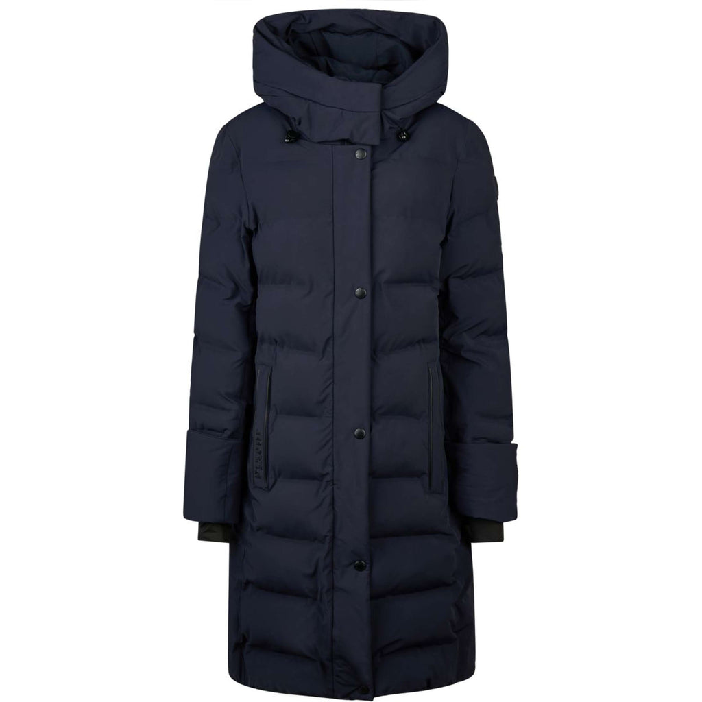 Pikeur Długi Płaszcz Quilted Raincoat Athleisure AW26 Nightblue