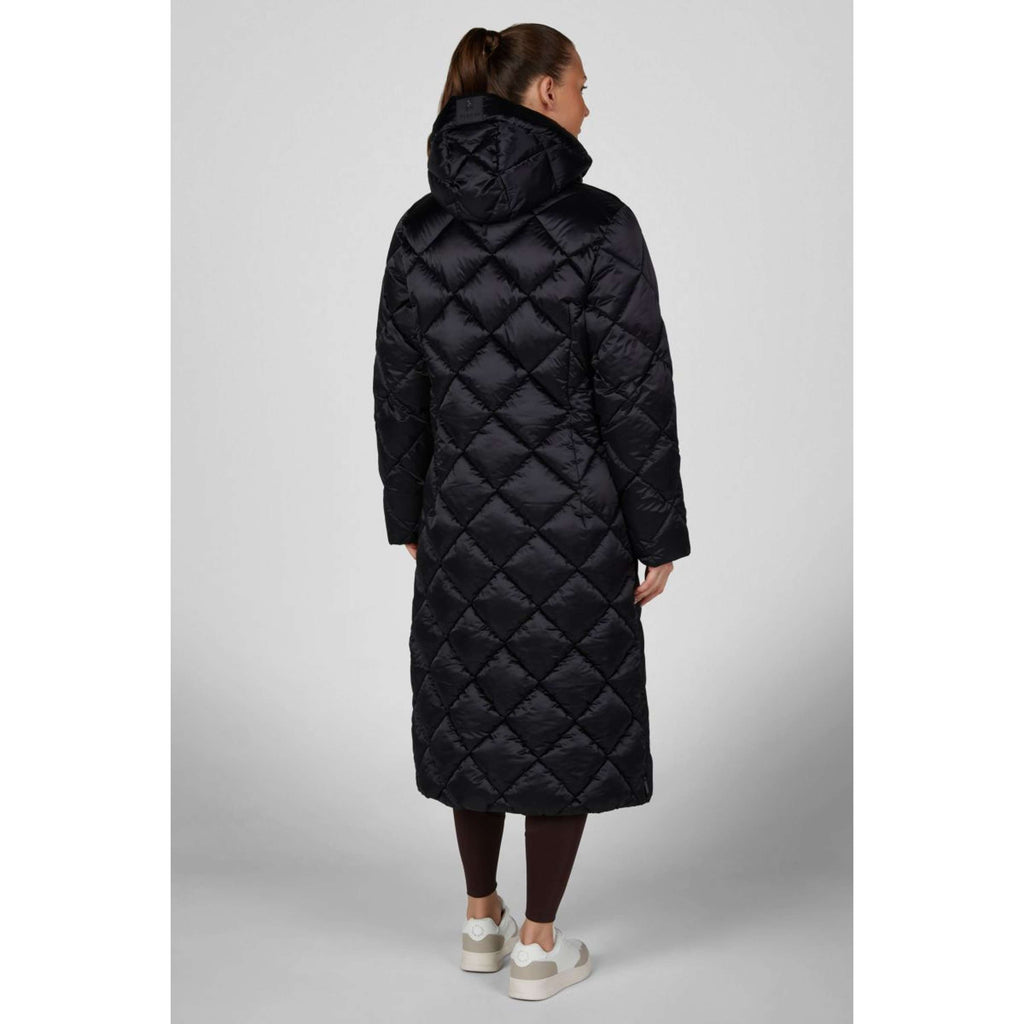 Pikeur Długi Płaszcz QuiltDiamond Selection AW26 Czarny